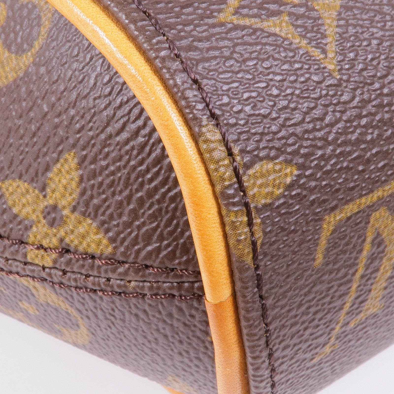 LOUIS VUITTON Monogram Ellipse Sac A Dos Backpack金扣背包棕色