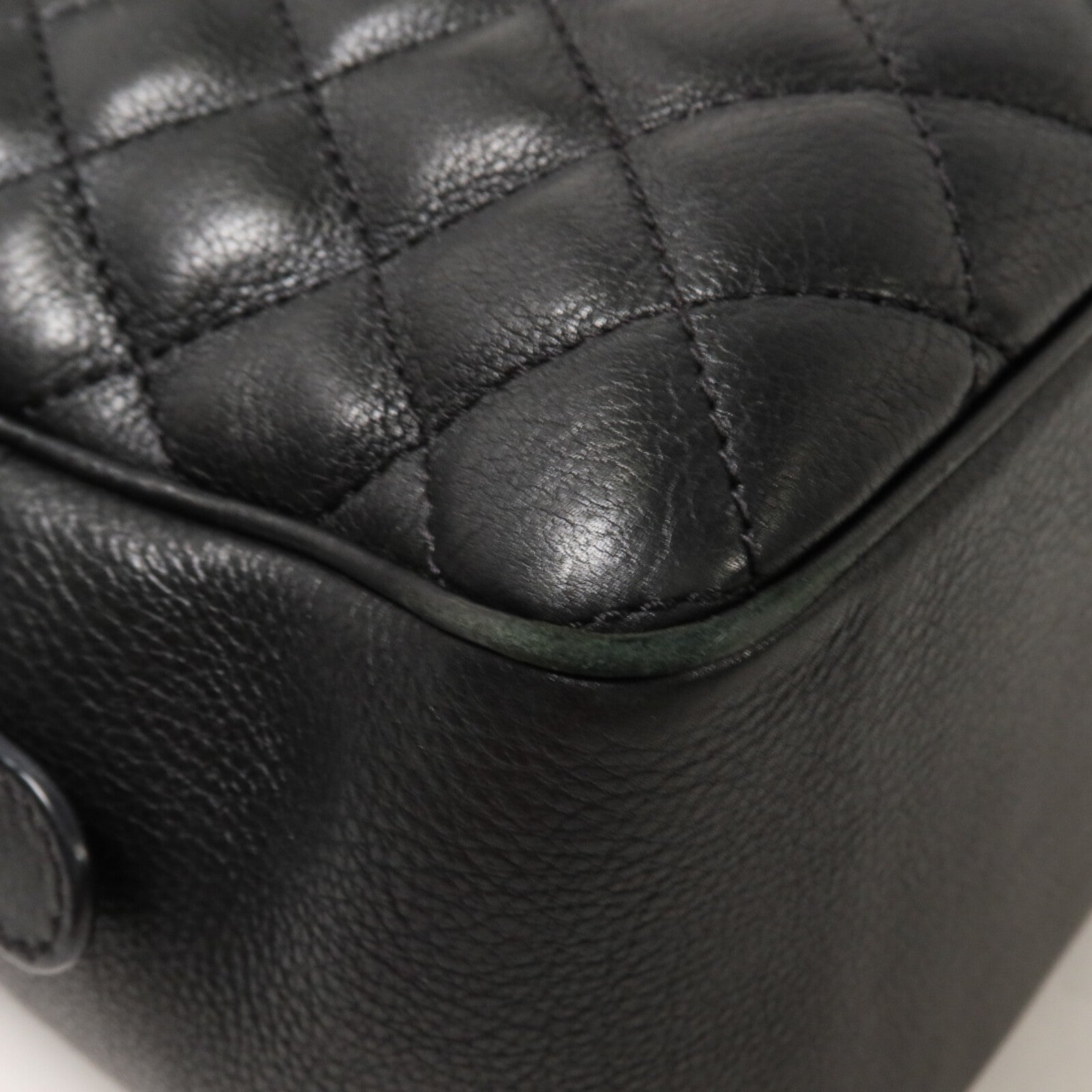 CHANEL 牛皮皮革Shoulder Bag With Handle鏈帶手挽肩背兩用袋