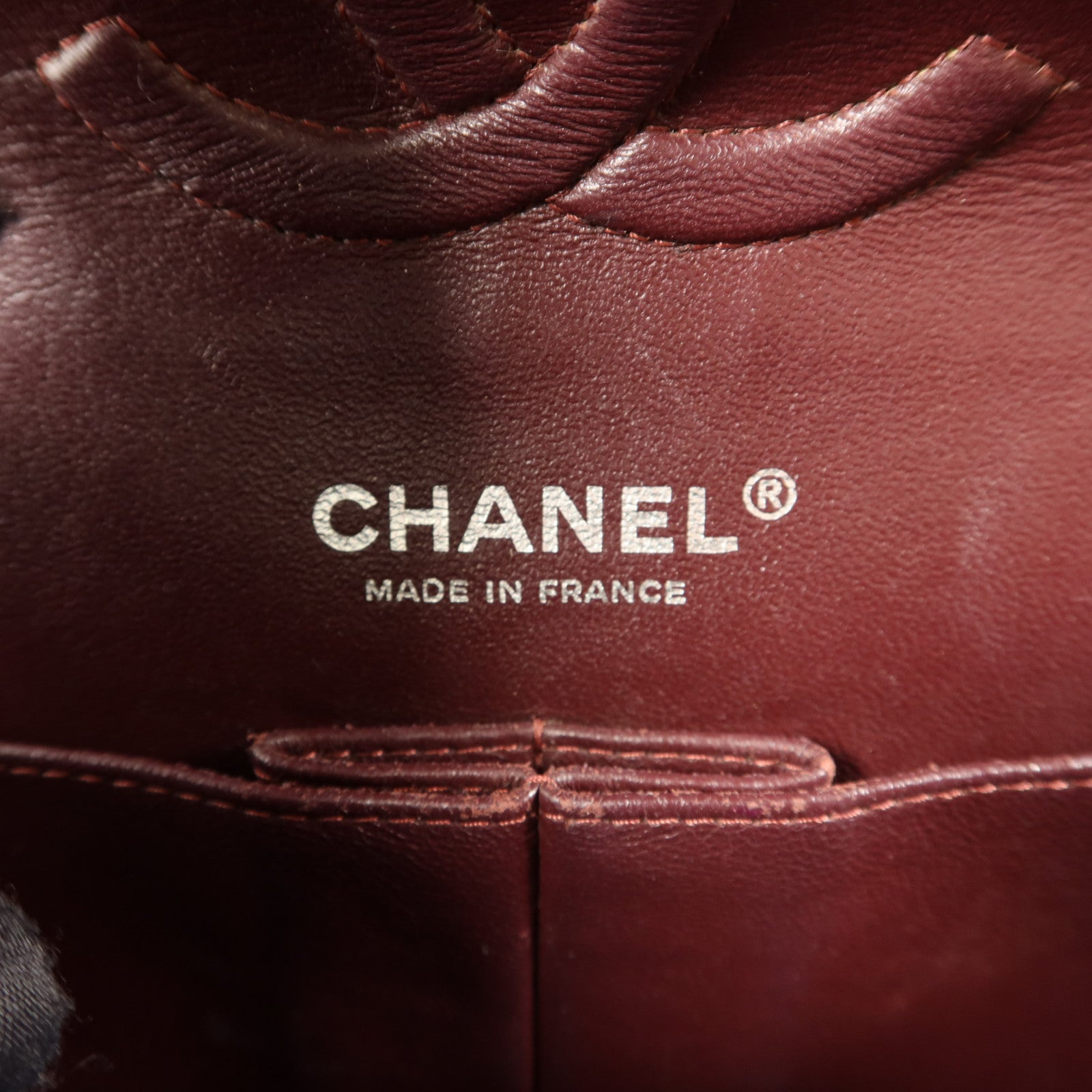 CHANEL 牛皮皮革Classic 25銀扣鏈帶肩背袋