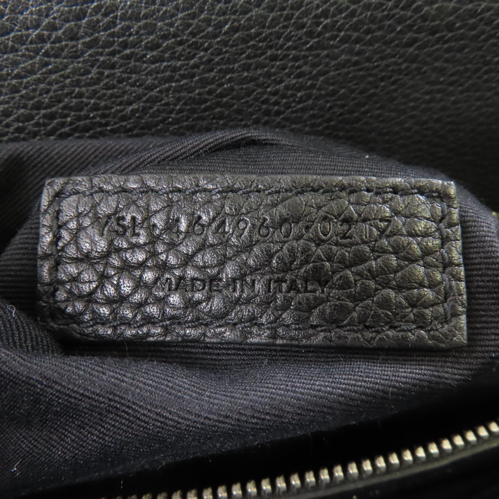 SAINT LAURENT 牛皮皮革Sac De Jour銀扣手挽肩背兩用袋