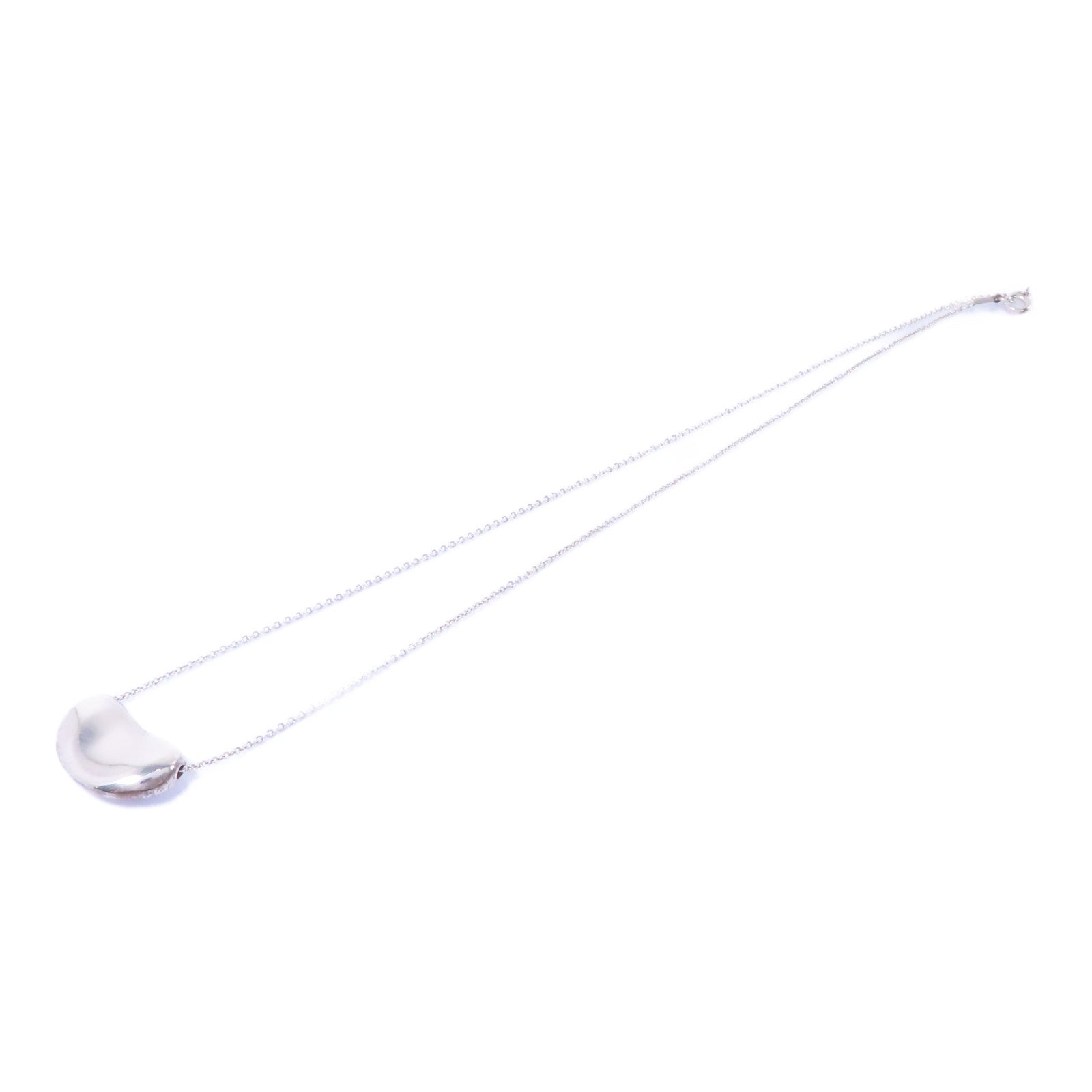 TIFFANY＆CO 925純銀Bean Necklace項鍊