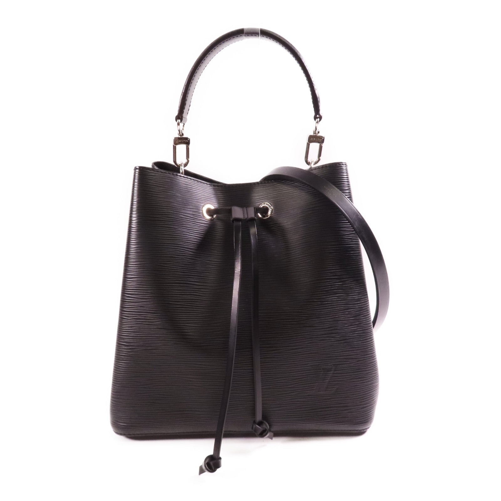 LOUIS VUITTON Epi Neo Noe MM銀扣手挽肩背兩用袋