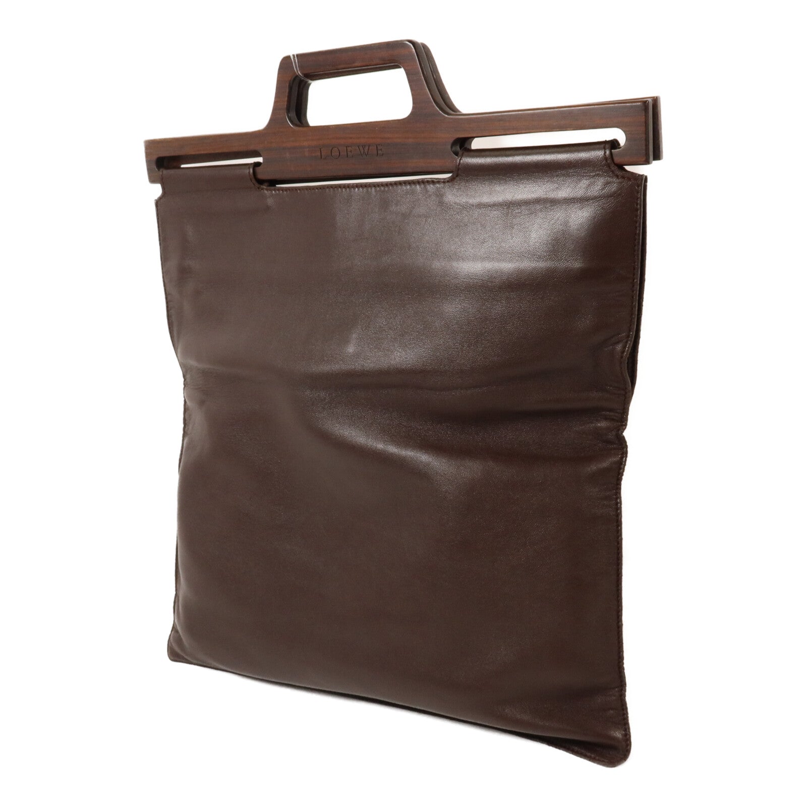 LOEWE 羊皮皮革Hand Bag手挽袋