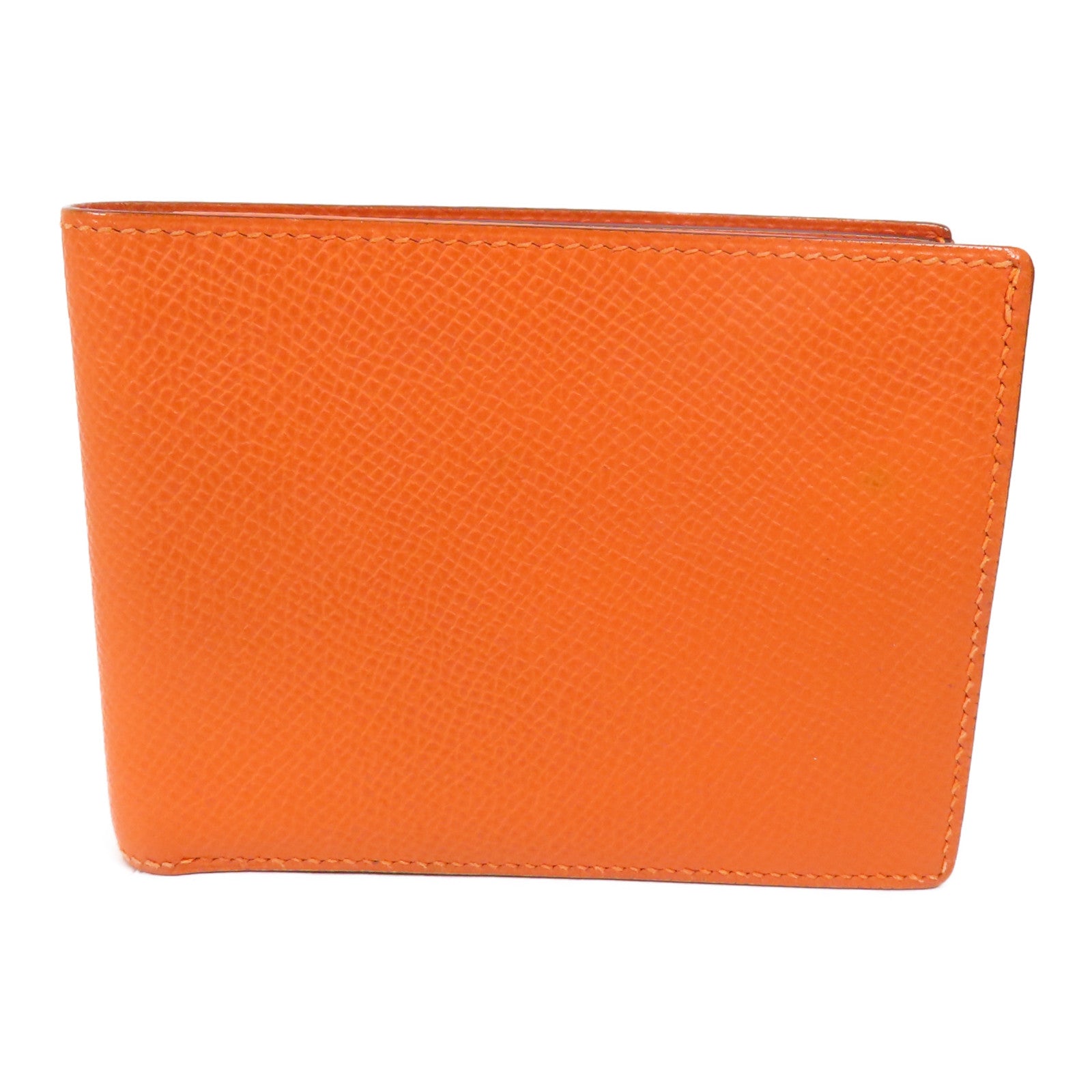 HERMES Epsom皮革Wallet錢包Orange