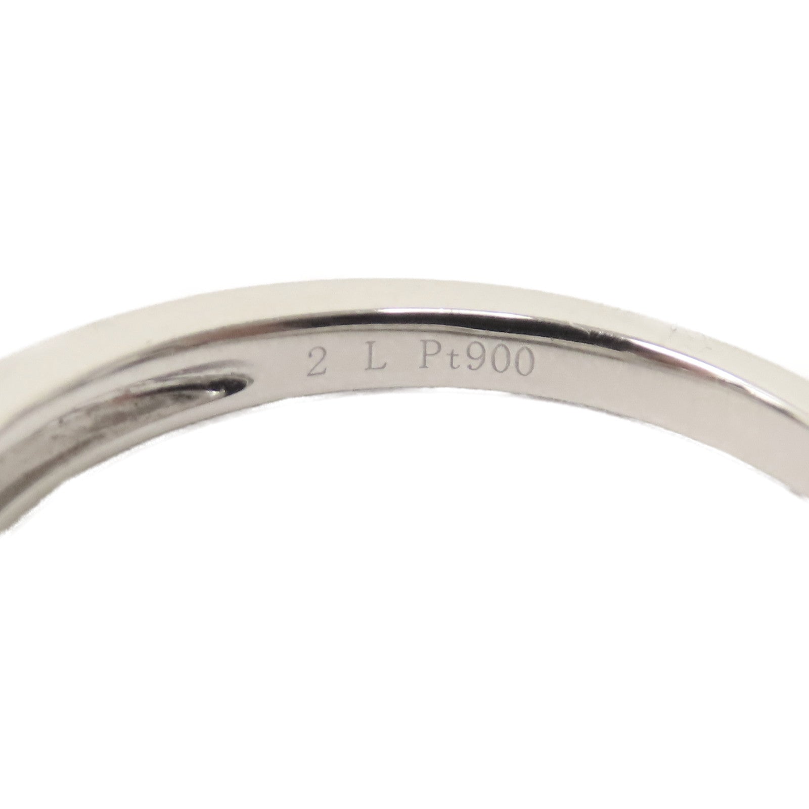 JEWELRY PT900鉑金Platinum Diamond Ring 0.35ct鑽石戒指US#5.75