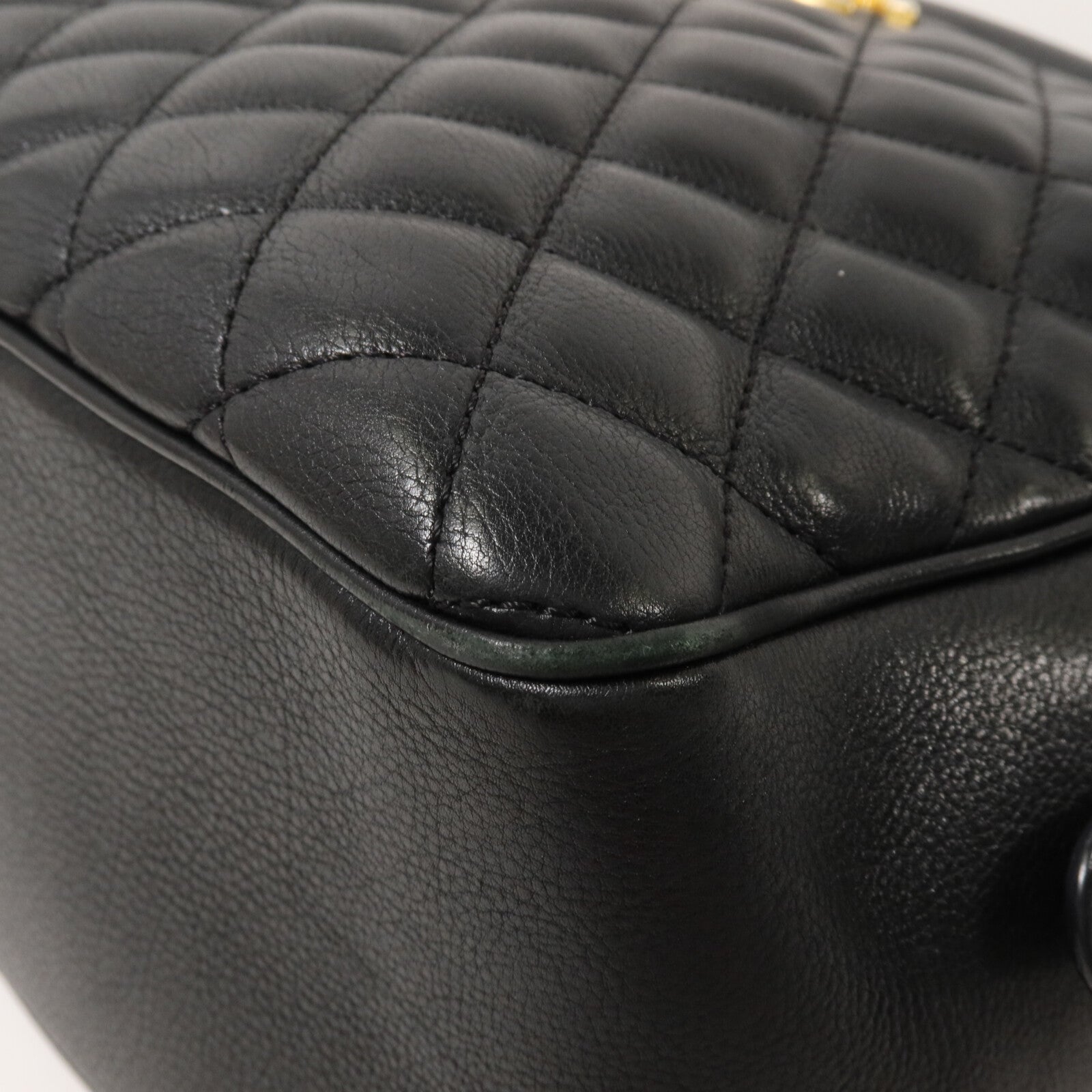 CHANEL 牛皮皮革Shoulder Bag With Handle鏈帶手挽肩背兩用袋
