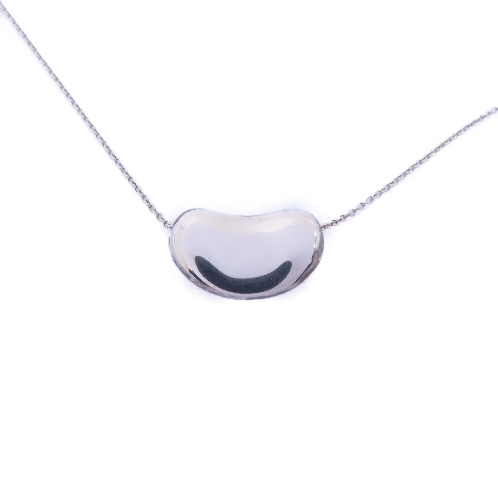 TIFFANY＆CO 925純銀Bean Necklace項鍊