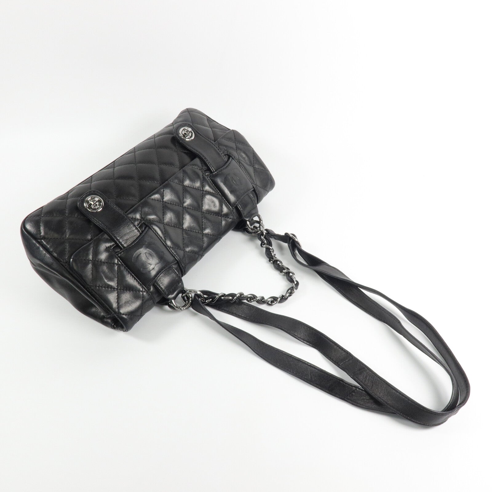 CHANEL 羊皮皮革Vintage 2 Way Shoulder手挽肩背兩用袋