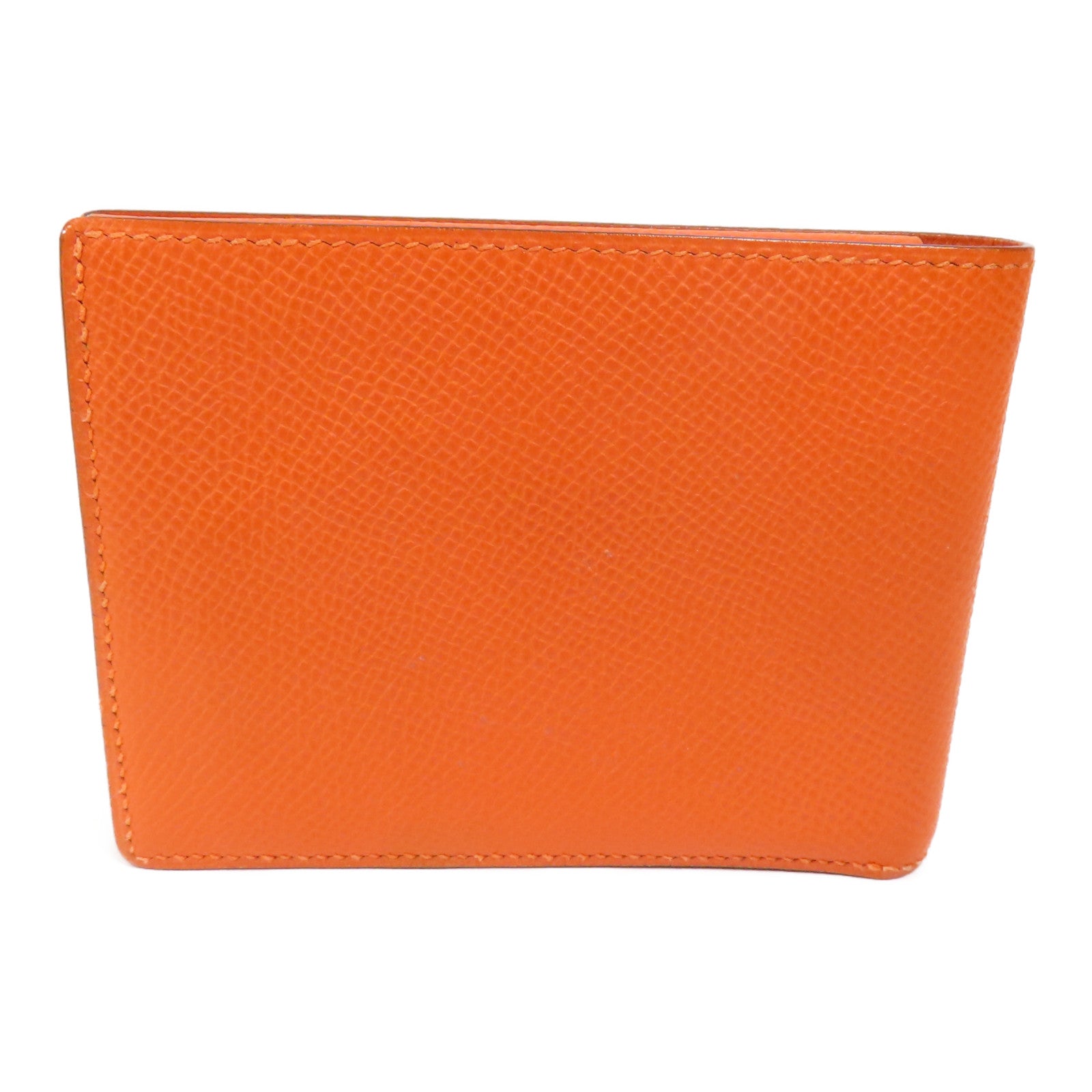 HERMES Epsom皮革Wallet錢包Orange