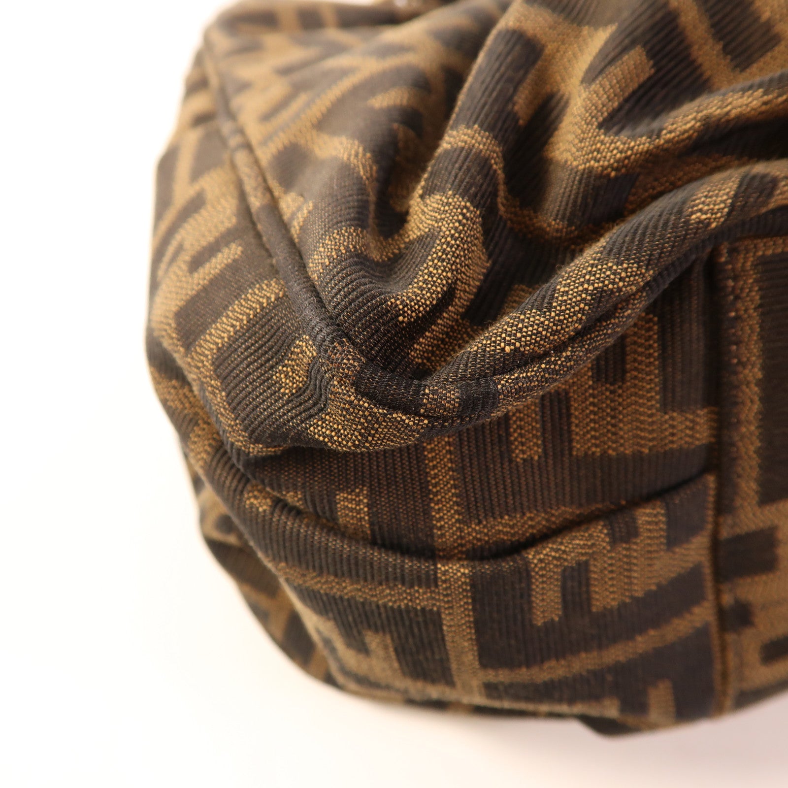 FENDI 帆布Shoulder Bag金扣肩背袋