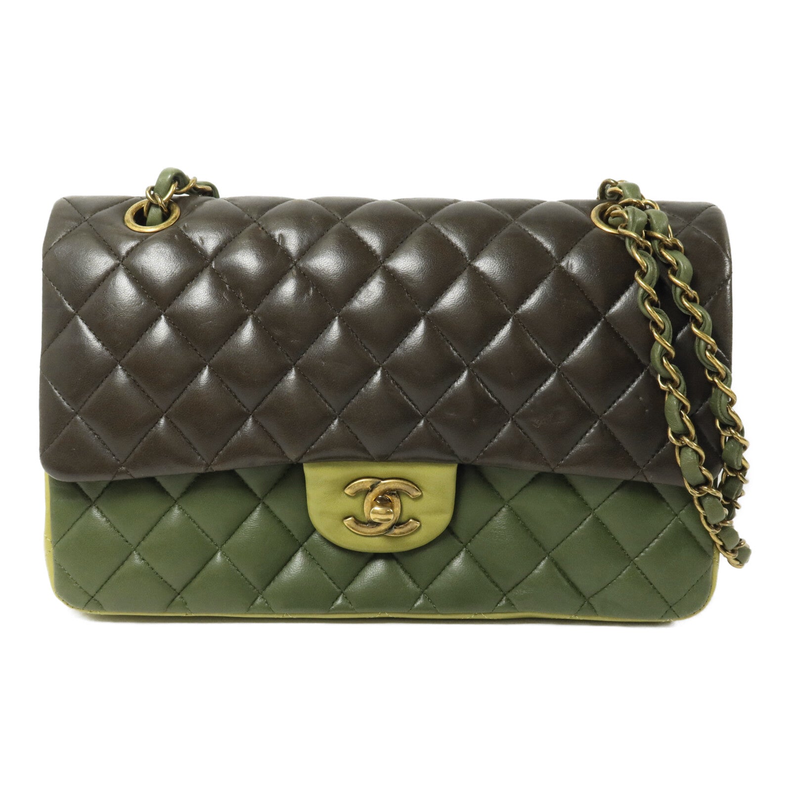 CHANEL 羊皮皮革Classic 25鏈帶肩背袋