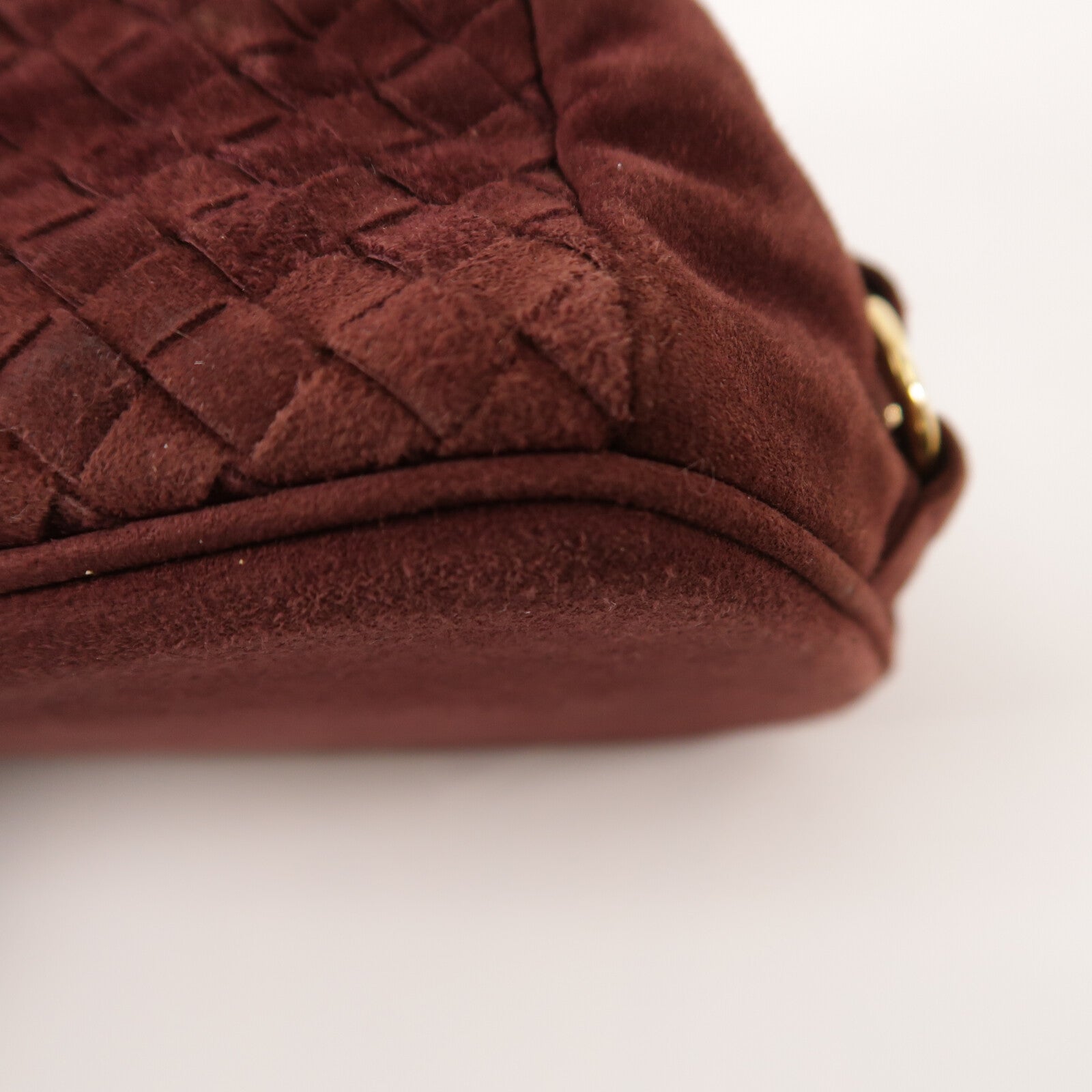 BOTTEGA VENETA 絨布Hand Bag手挽袋