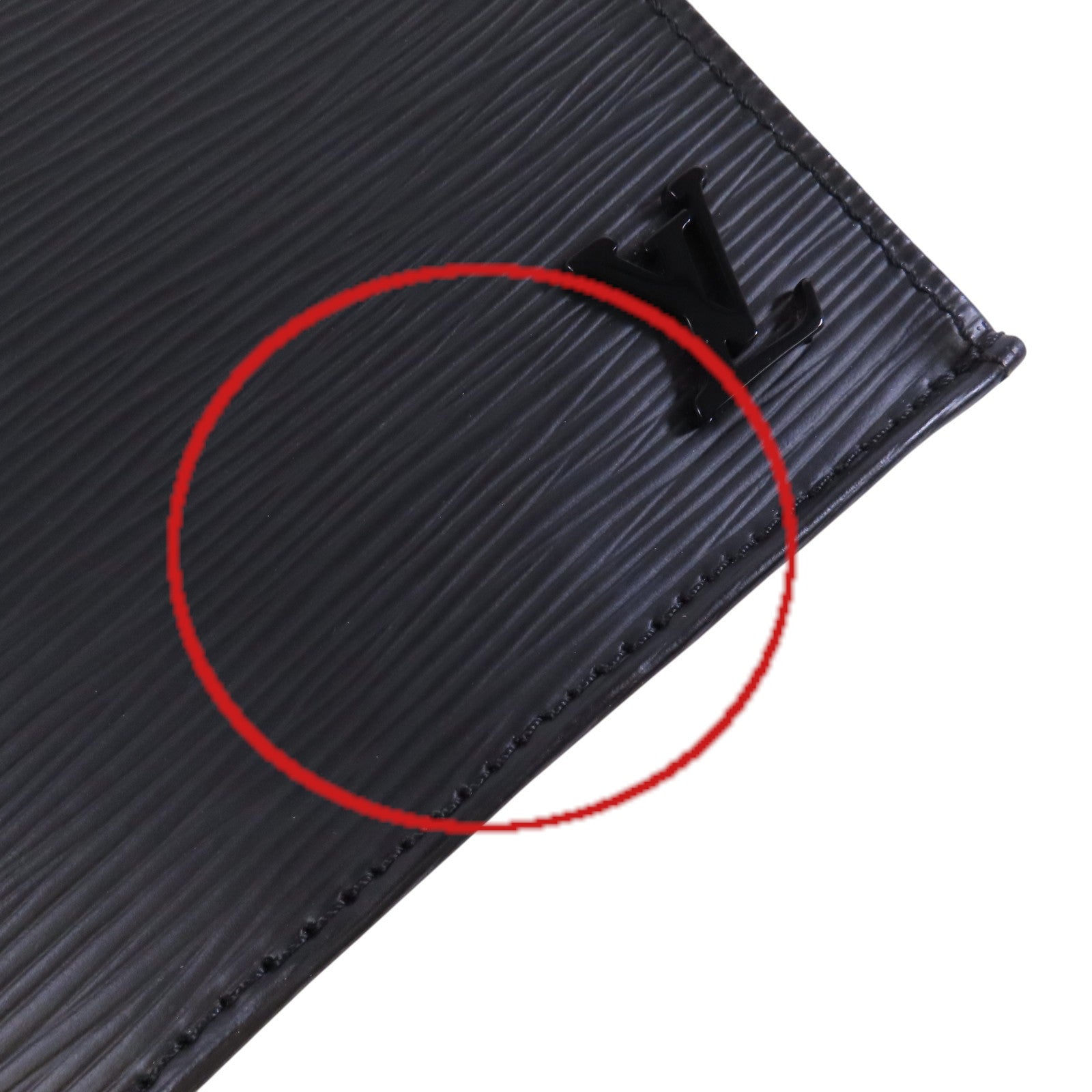 LOUIS VUITTON Epi Leather Petit Sac Plat銀扣手挽肩背兩用袋