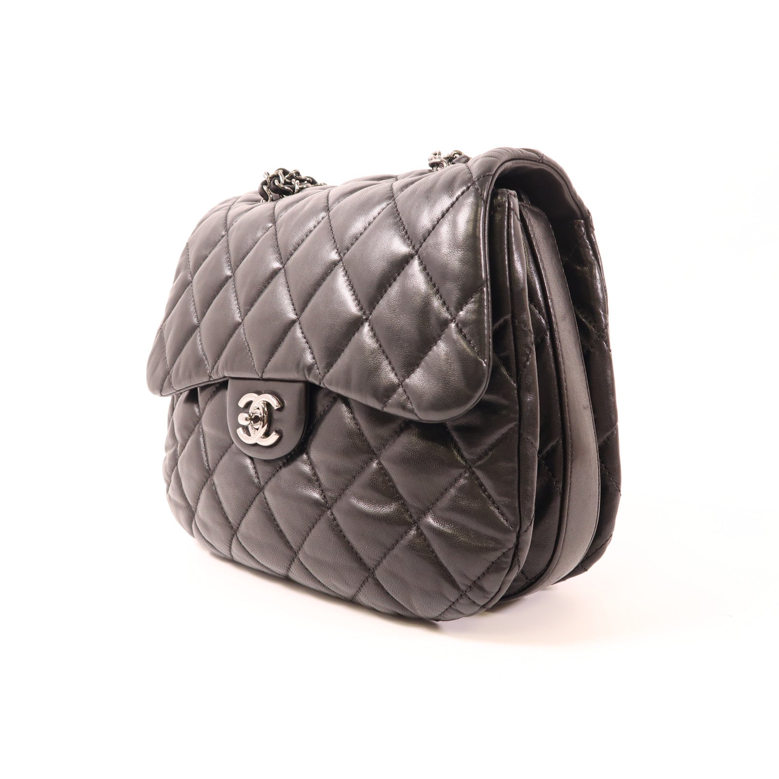 CHANEL 羊皮皮革Chain Shoulder鏈帶肩背袋