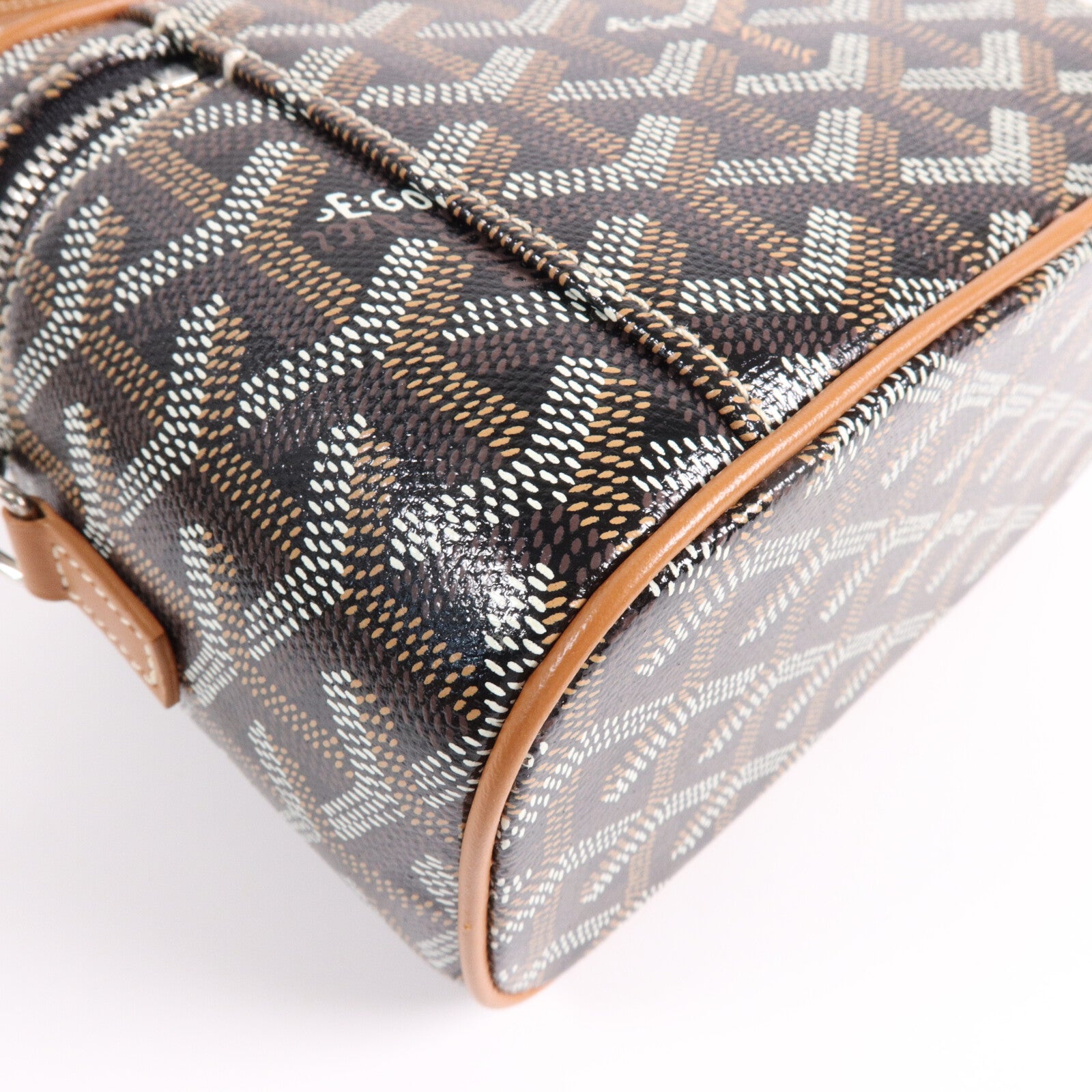 GOYARD 塗層帆布Mini Vanity Case手挽肩背兩用袋