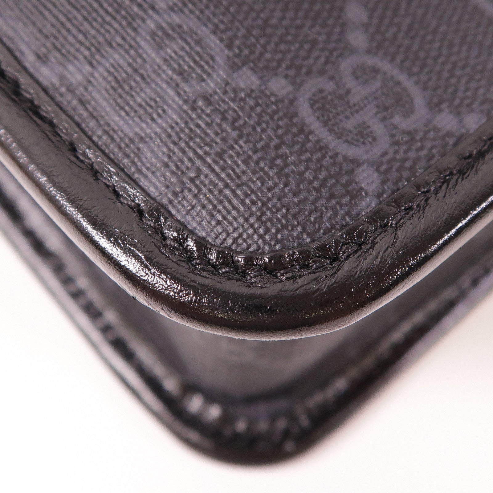 GUCCI 塗層帆布Shoulder Bag銀扣肩背袋