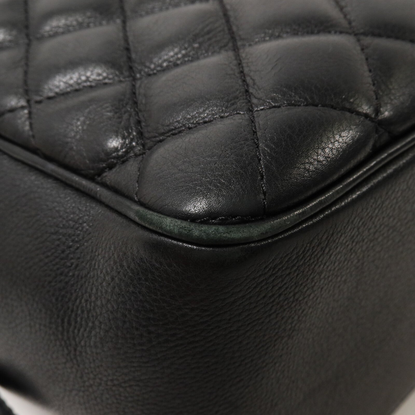 CHANEL 牛皮皮革Shoulder Bag With Handle鏈帶手挽肩背兩用袋