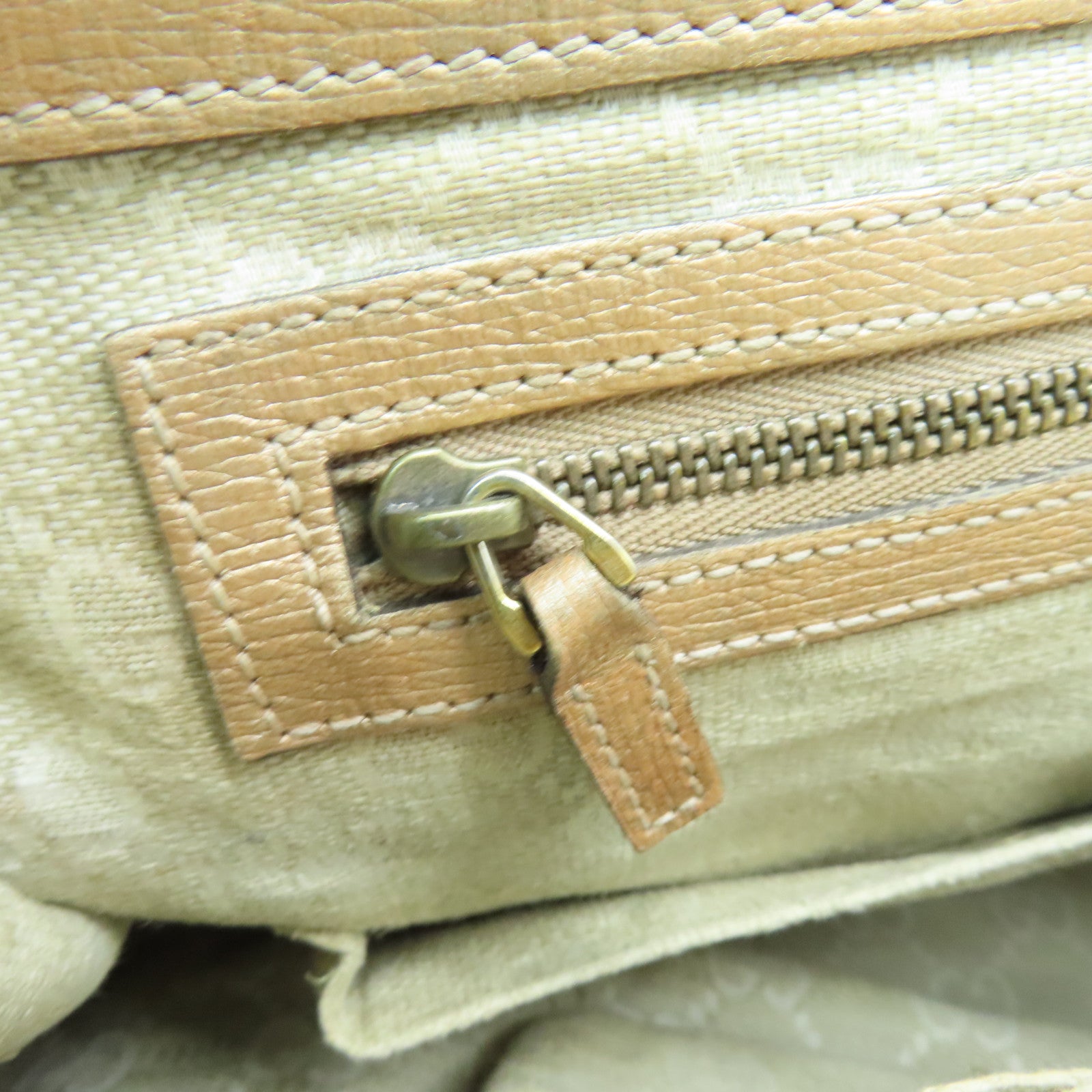 GUCCI 【激減優惠】牛皮皮革Horsebit Handbag金扣手挽肩背兩用袋金色