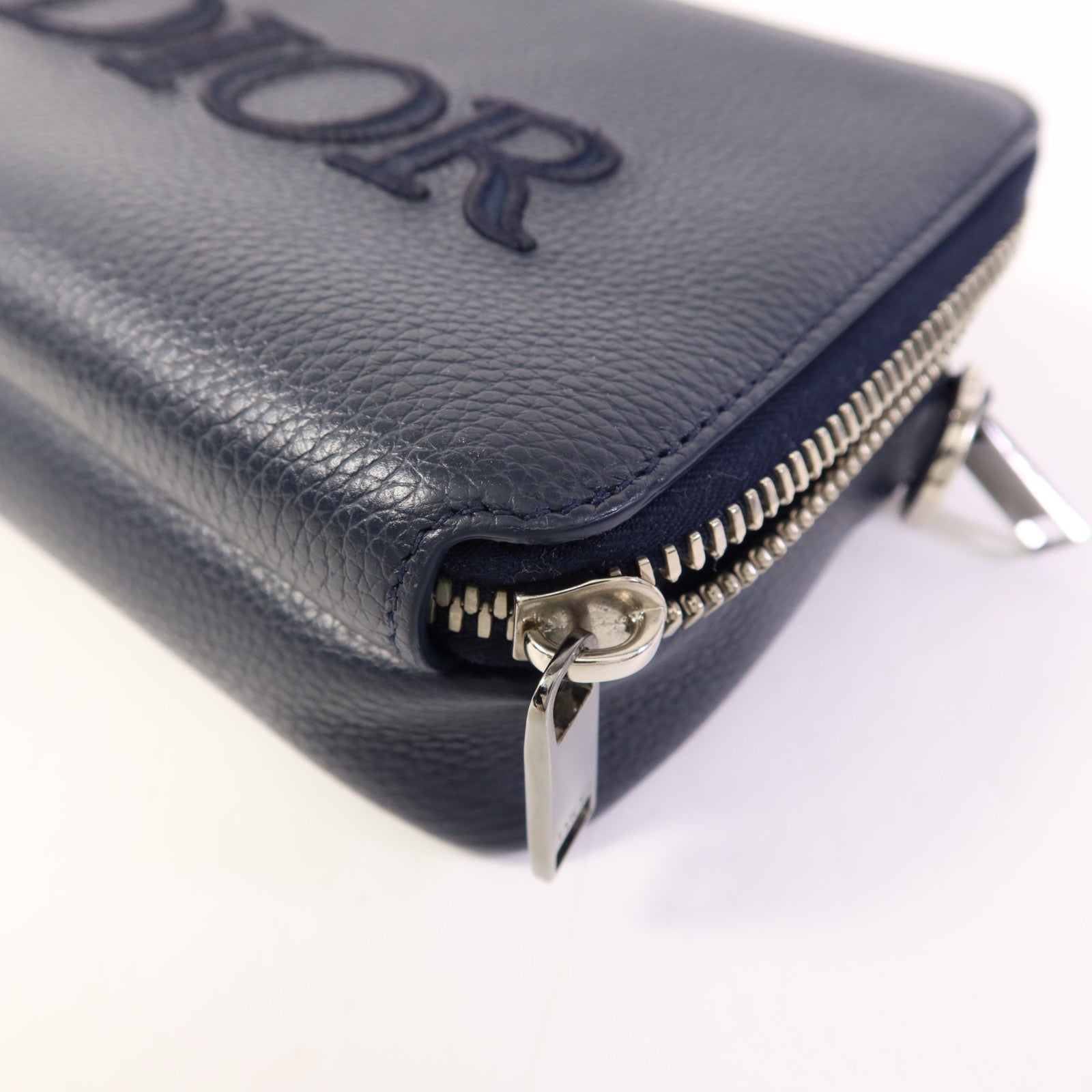 Dior 牛皮皮革Shoulder Bag銀扣肩背袋