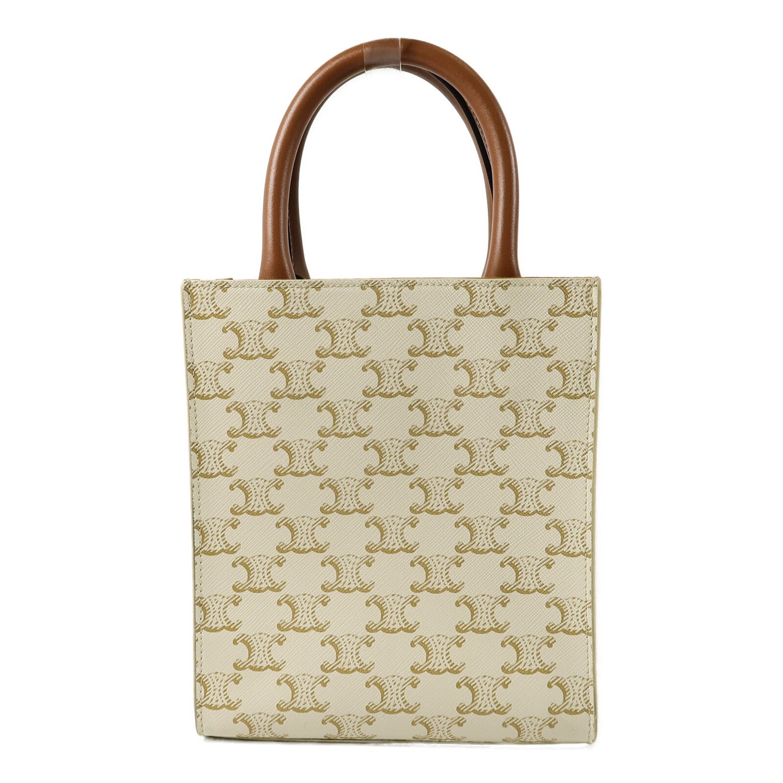 CELINE 塗層帆布Mini Vertical Cabas手挽肩背兩用袋