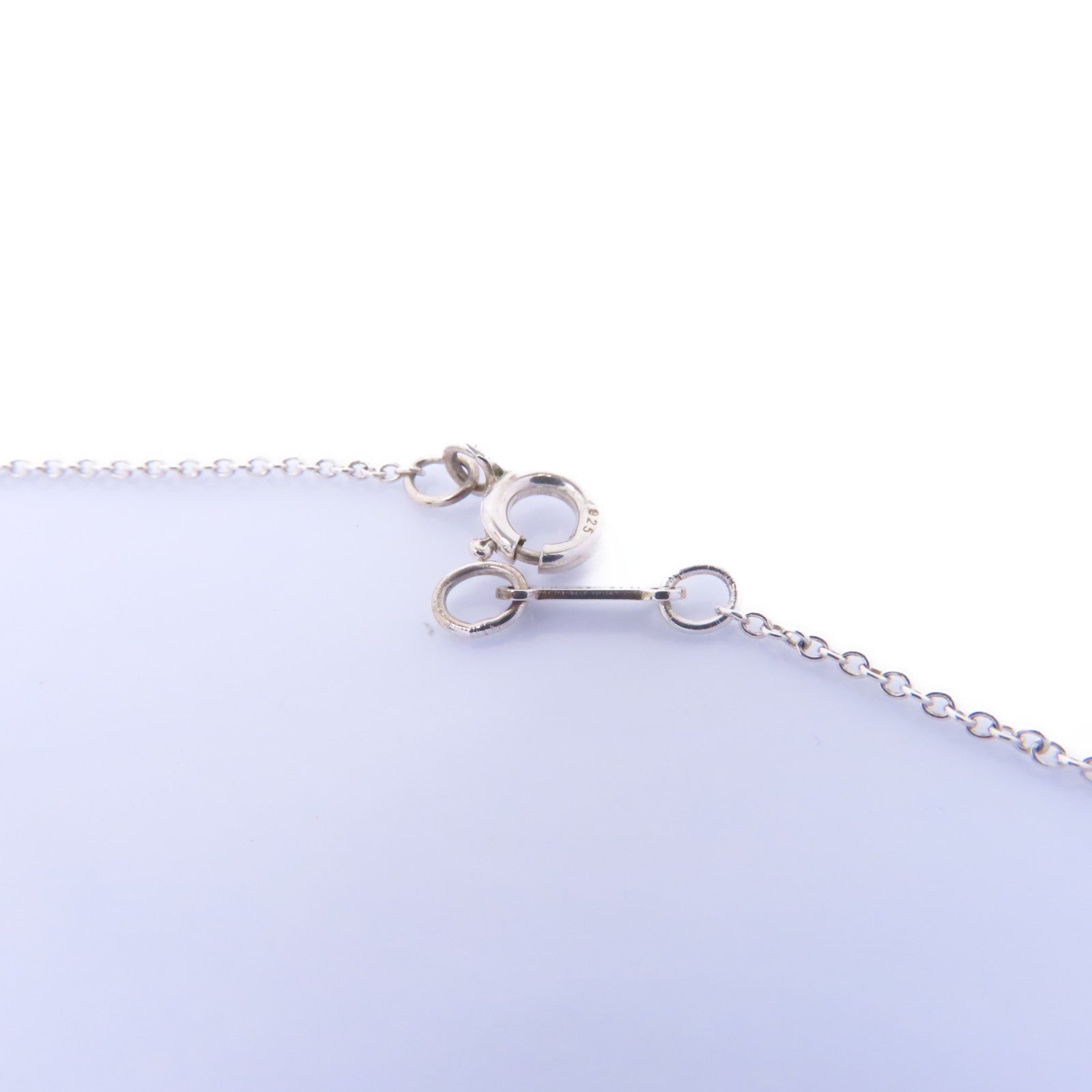 TIFFANY＆CO 925純銀Bean Necklace項鍊