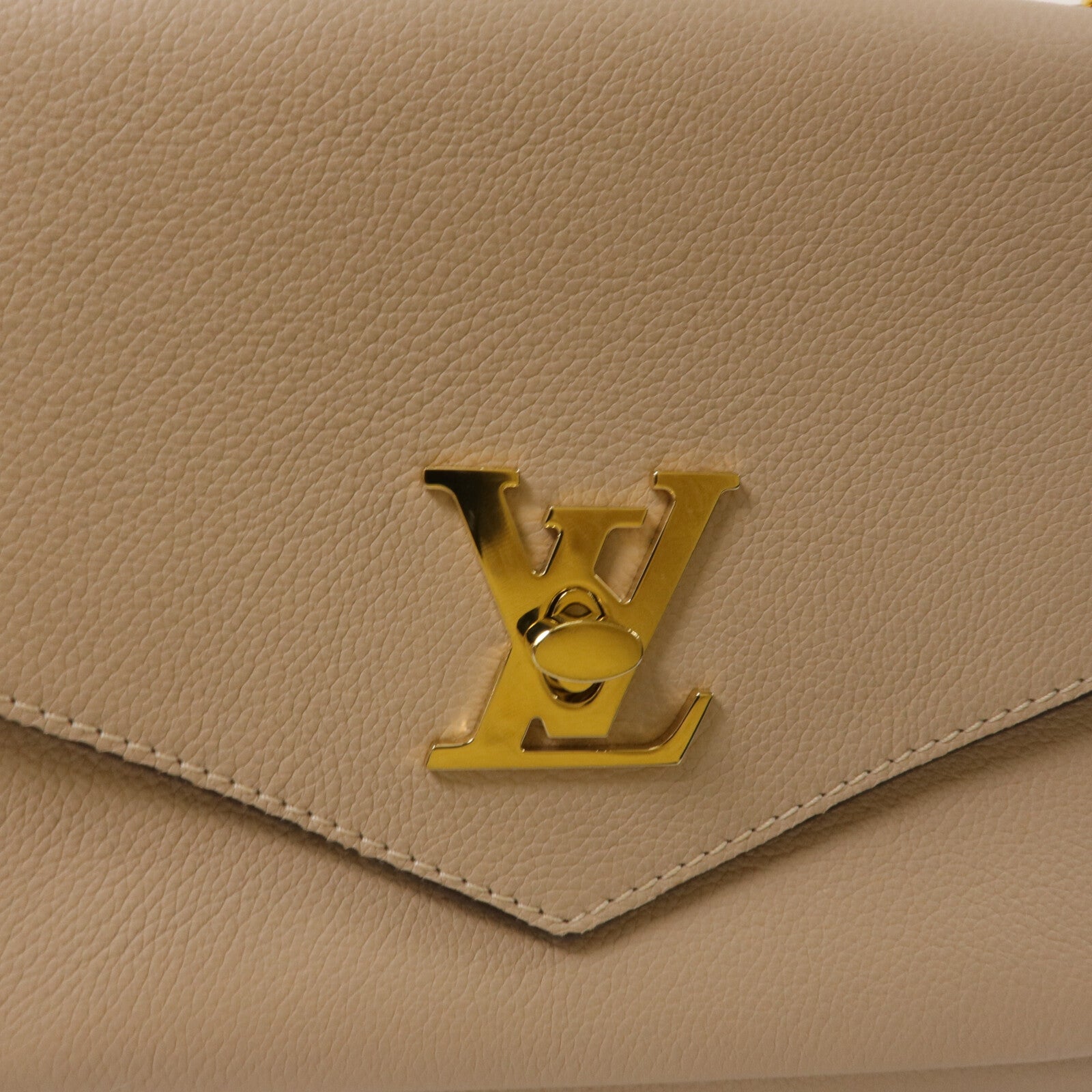 LOUIS VUITTON 牛皮皮革My Lockme鏈帶肩背袋