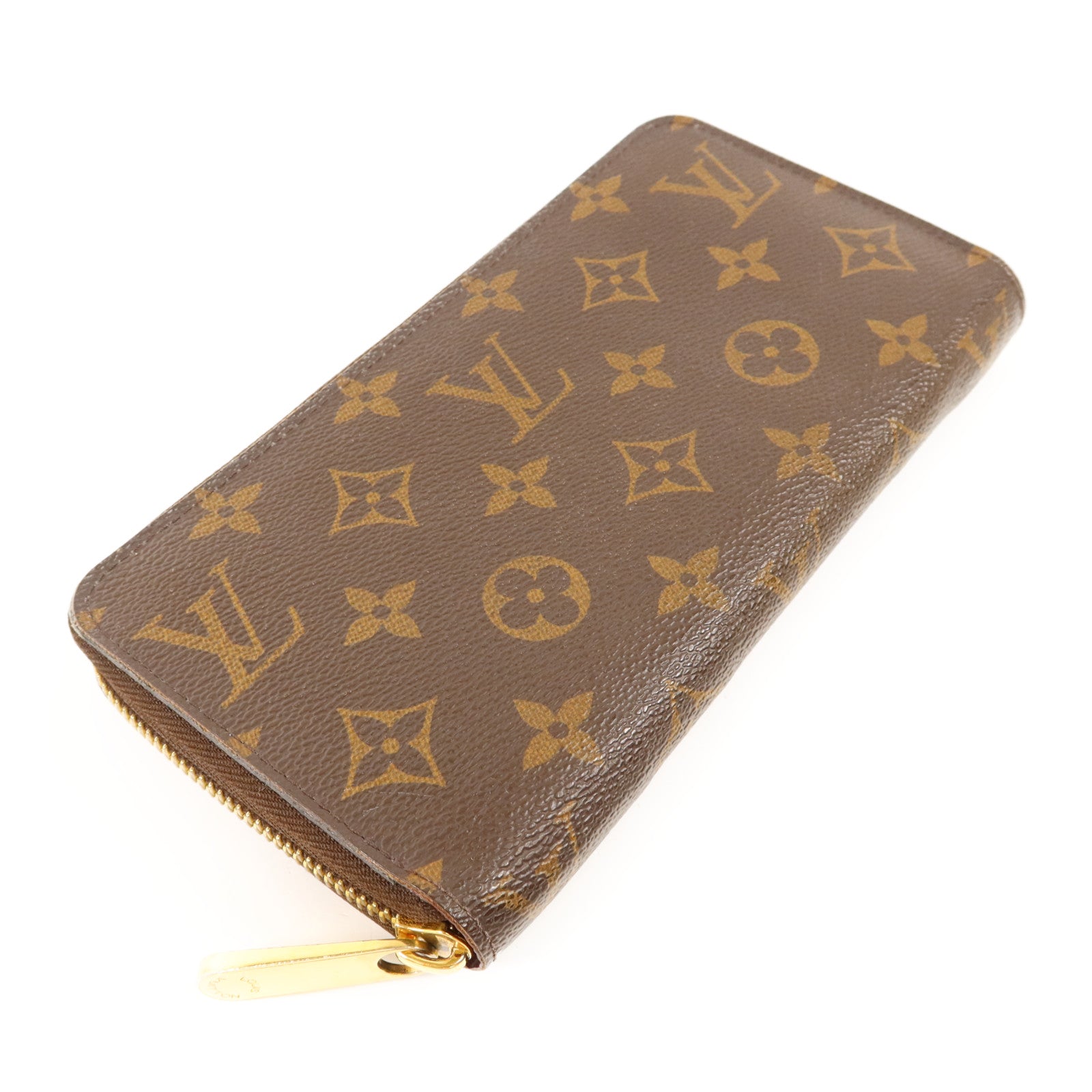LOUIS VUITTON 【激減優惠】Monogram Zipper Long Wallet金扣拉長鏈錢包