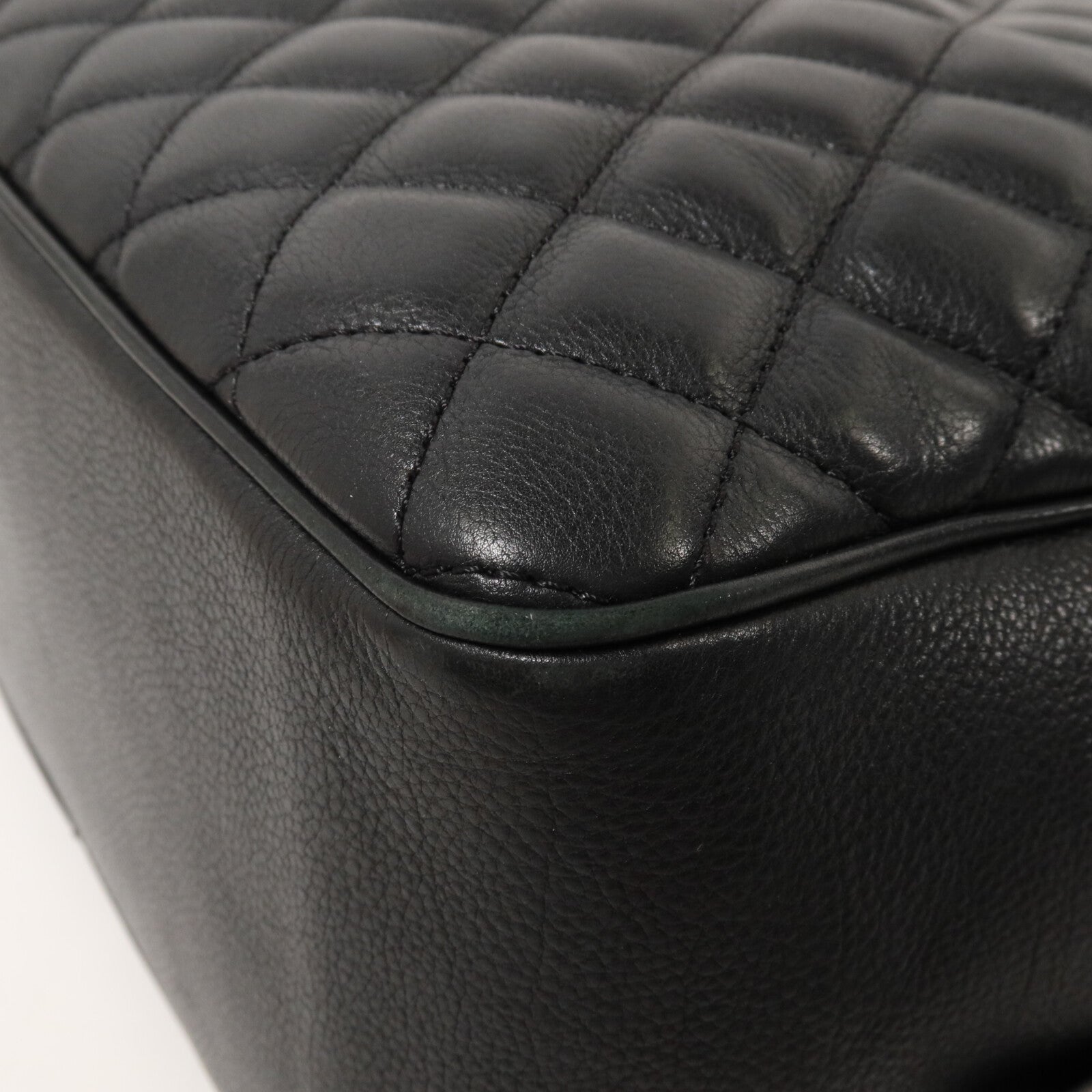 CHANEL 牛皮皮革Shoulder Bag With Handle鏈帶手挽肩背兩用袋