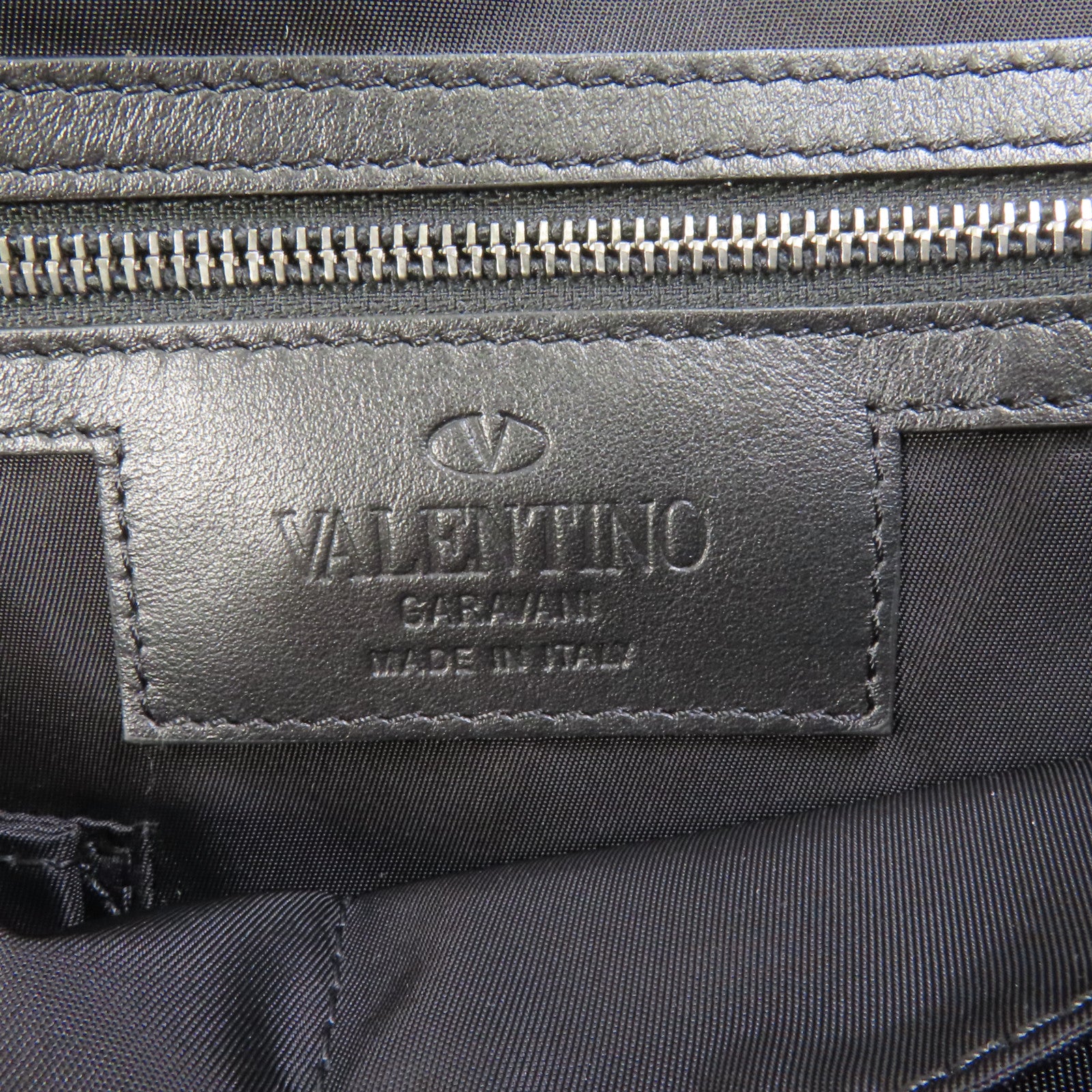 Valentino 尼龍Camouflafe Bricase手挽肩背兩用袋