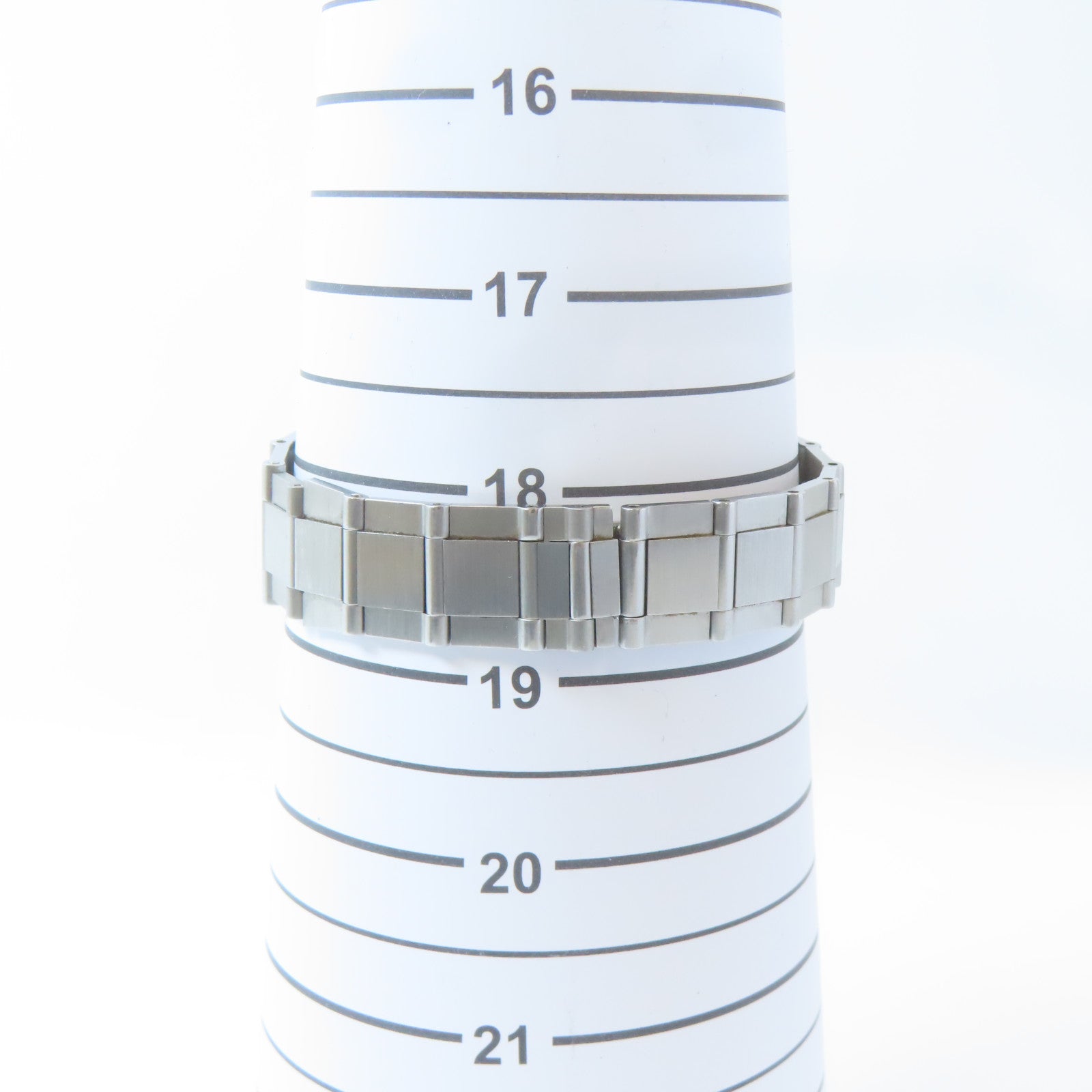 BVLGARI Diagono不鏽鋼手錶自動機芯藍色#18.5cm