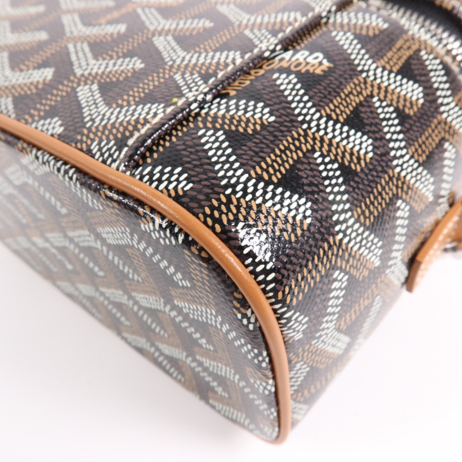 GOYARD 塗層帆布Mini Vanity Case手挽肩背兩用袋