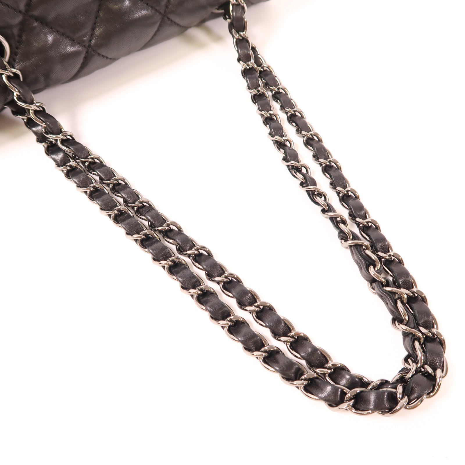 CHANEL 羊皮皮革Chain Shoulder鏈帶肩背袋