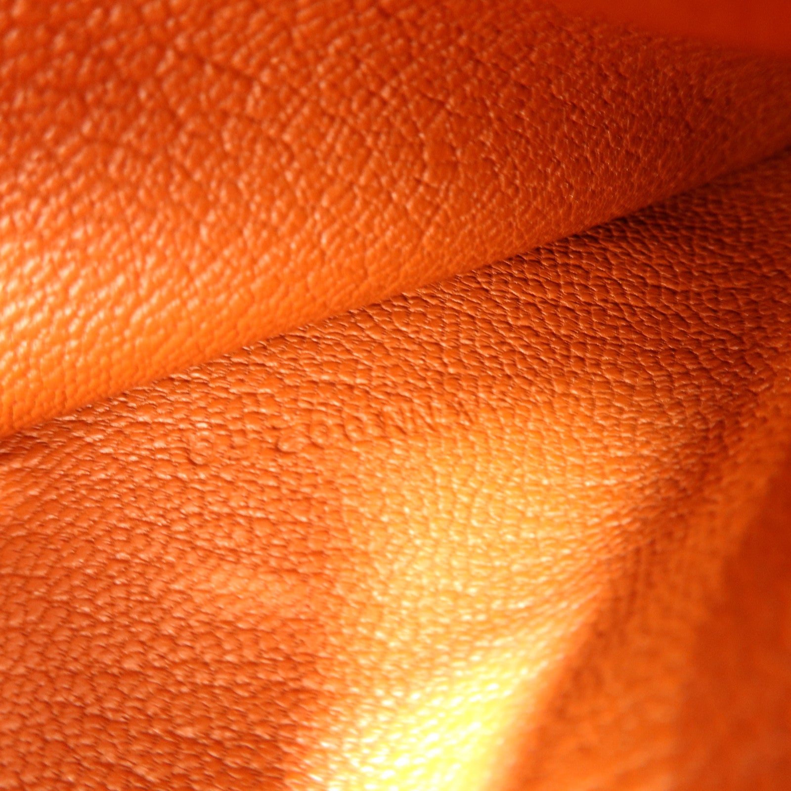 HERMES 【激減優惠】Chevre皮革Bearn Compact Wallet金扣錢包