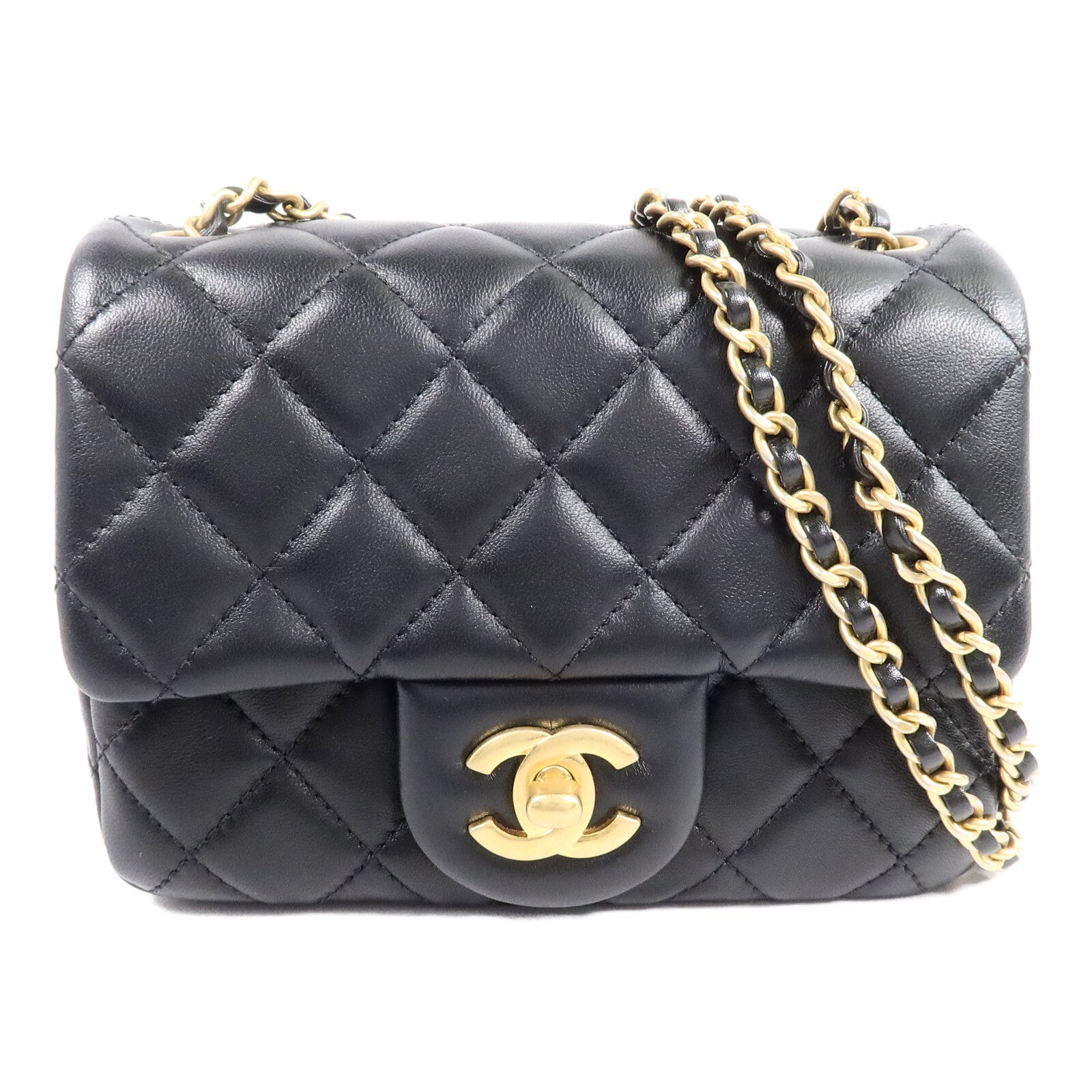 CHANEL Mini Classic 17鏈帶肩背袋
