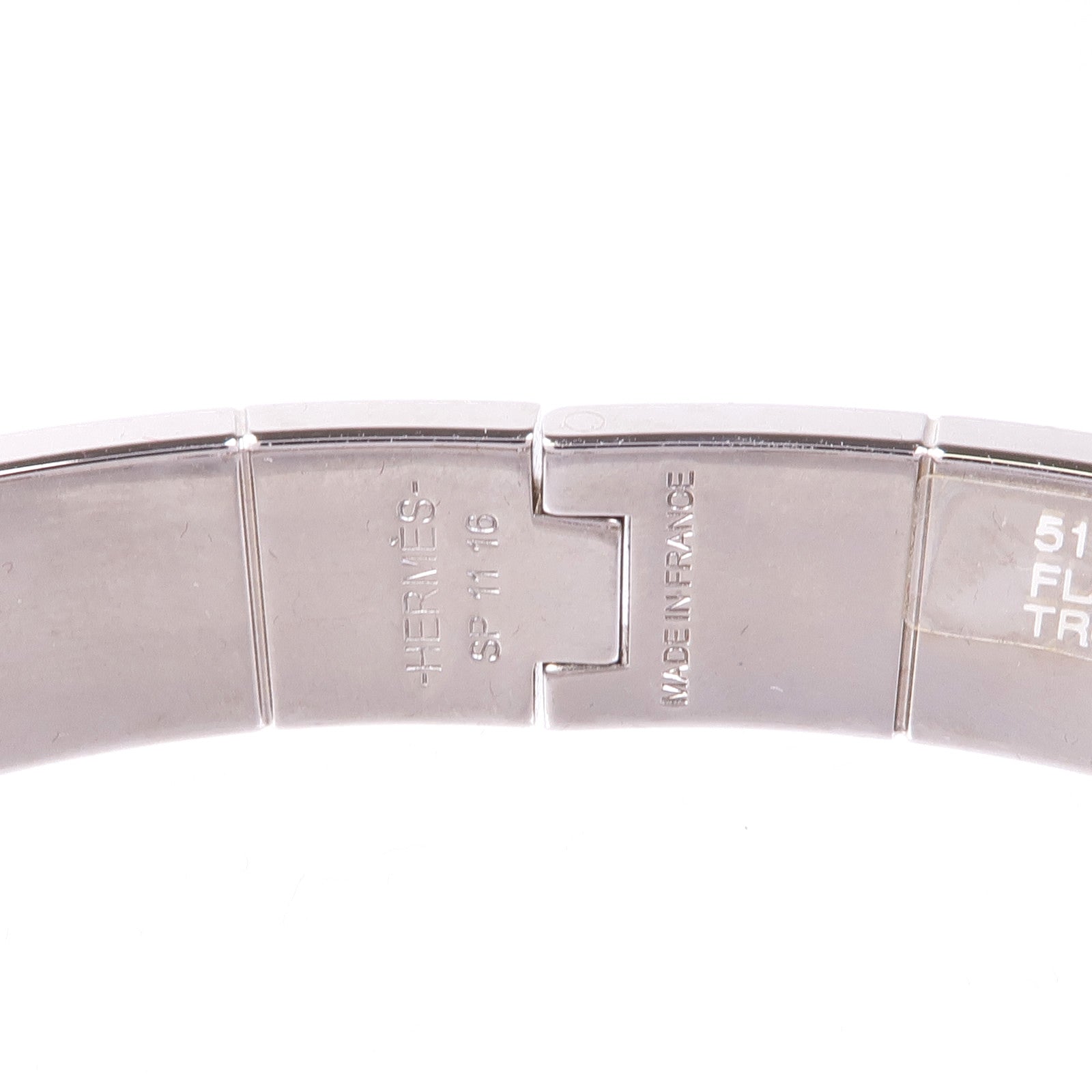 HERMES 金屬/琺瑯Charniere Bracelet手鐲