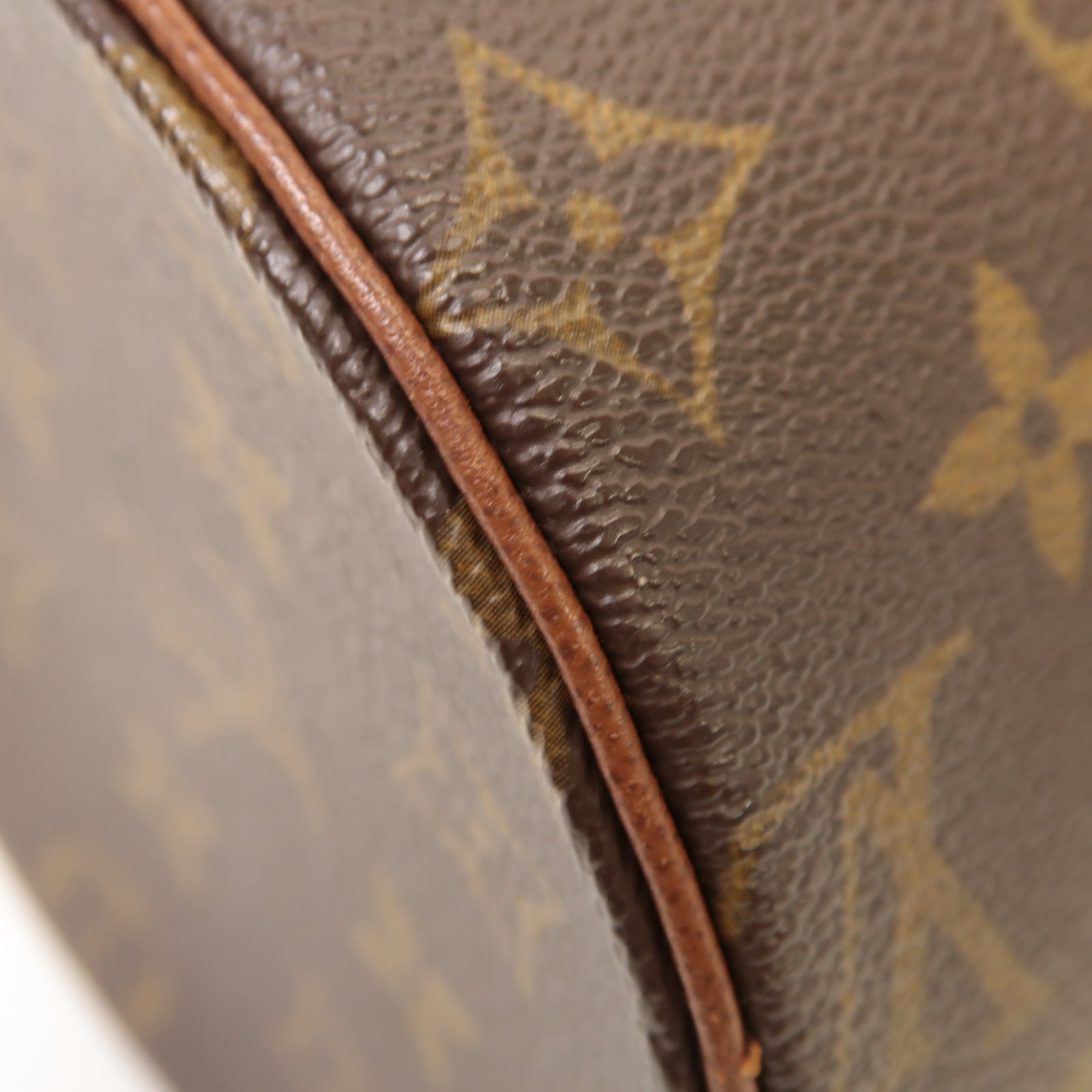 LOUIS VUITTON 【激減優惠】Monogram Papillon金扣手挽袋啡色