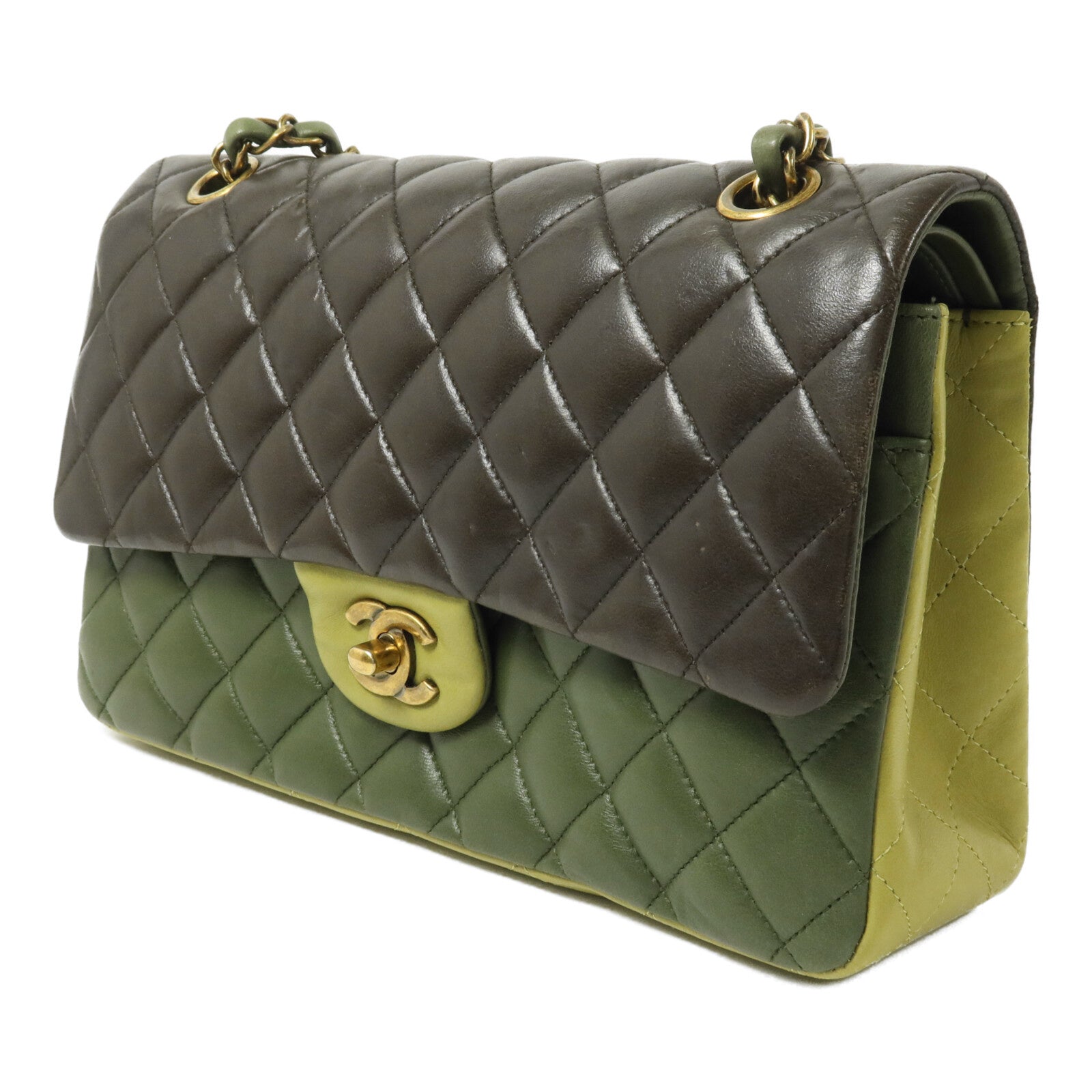 CHANEL 羊皮皮革Classic 25鏈帶肩背袋