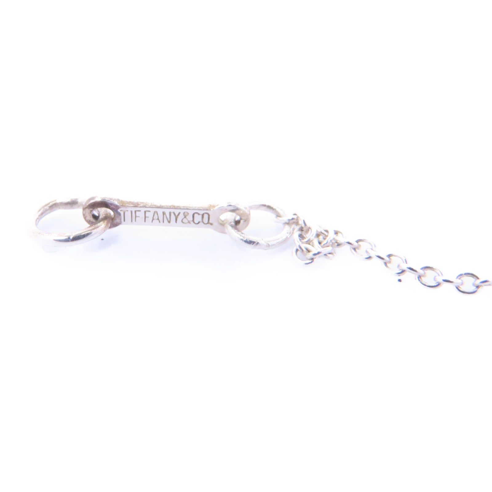 TIFFANY＆CO 925純銀Bean Necklace項鍊