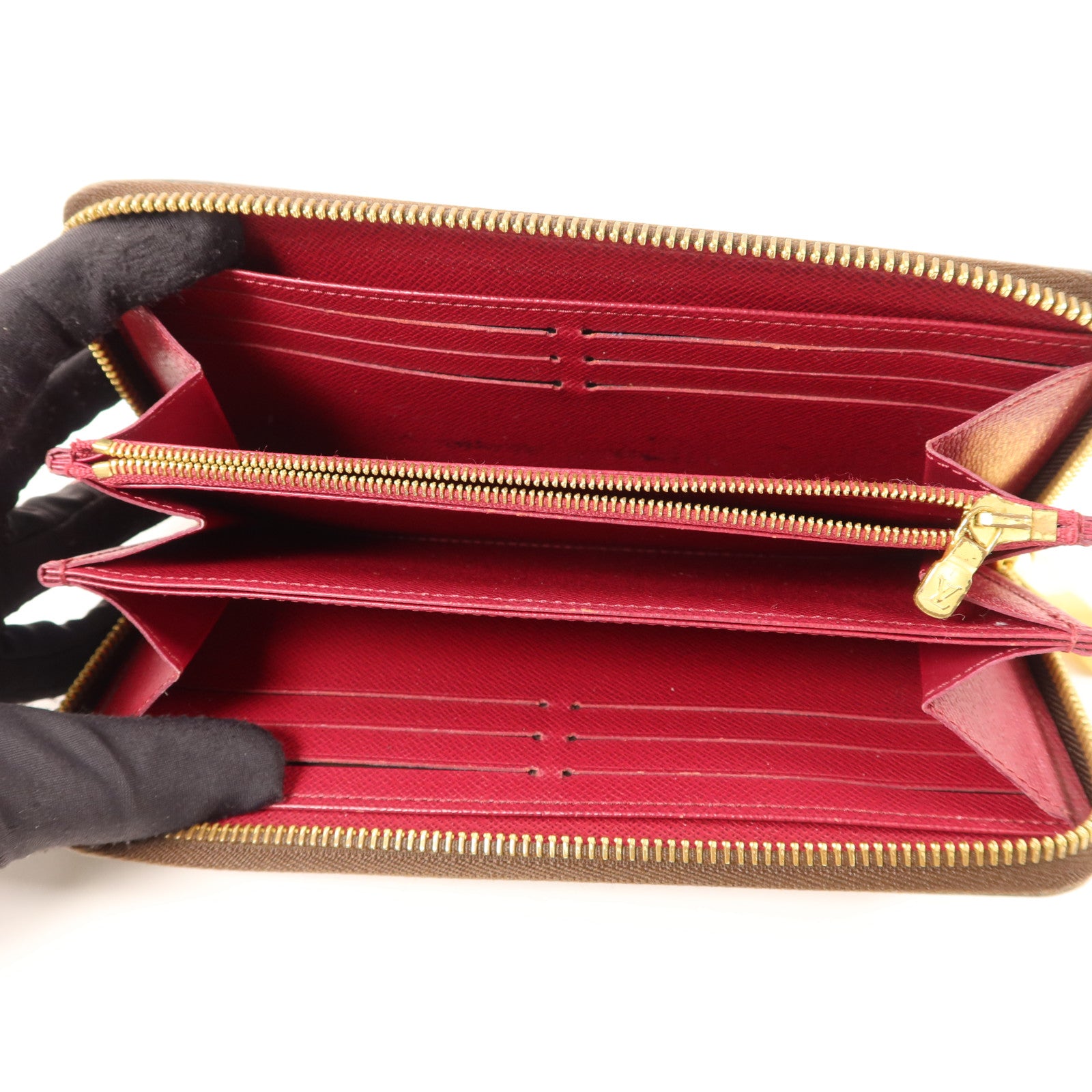 LOUIS VUITTON 【激減優惠】Monogram Zipper Long Wallet金扣拉長鏈錢包