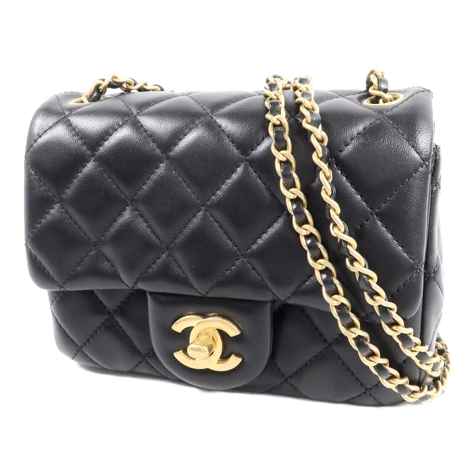 CHANEL Mini Classic 17鏈帶肩背袋