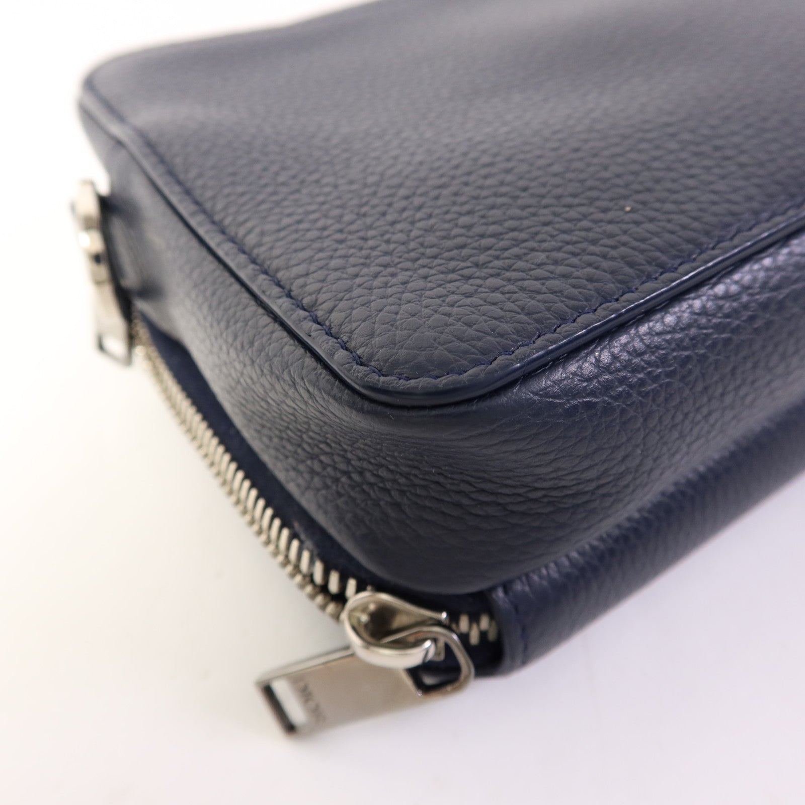 Dior 牛皮皮革Shoulder Bag銀扣肩背袋