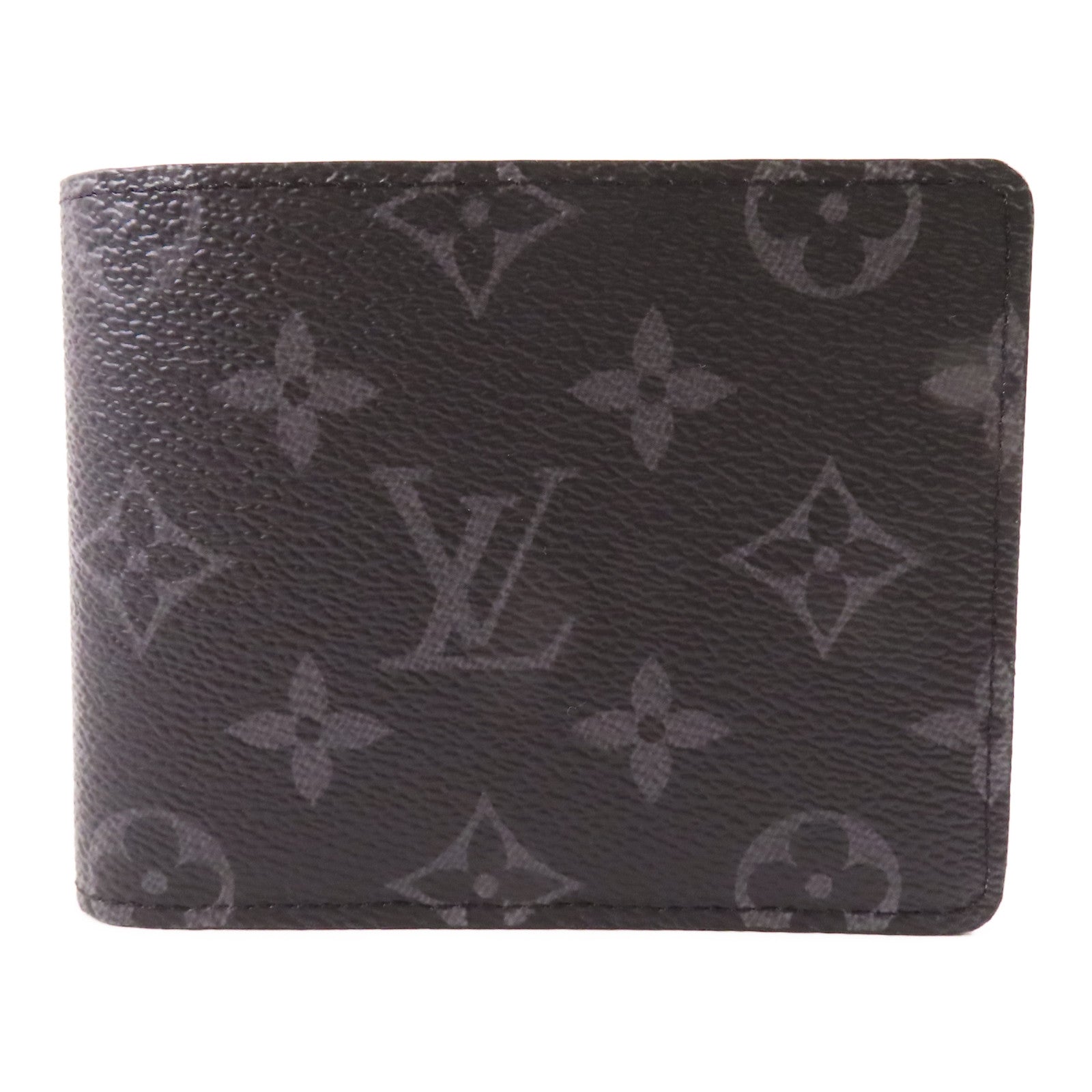 LOUIS VUITTON Monogram Eclipse Multiple錢包