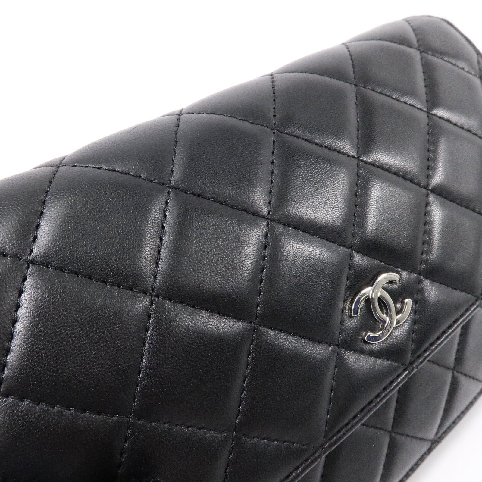 CHANEL 羊皮皮革WOC Wallet On Chain鏈帶肩背袋