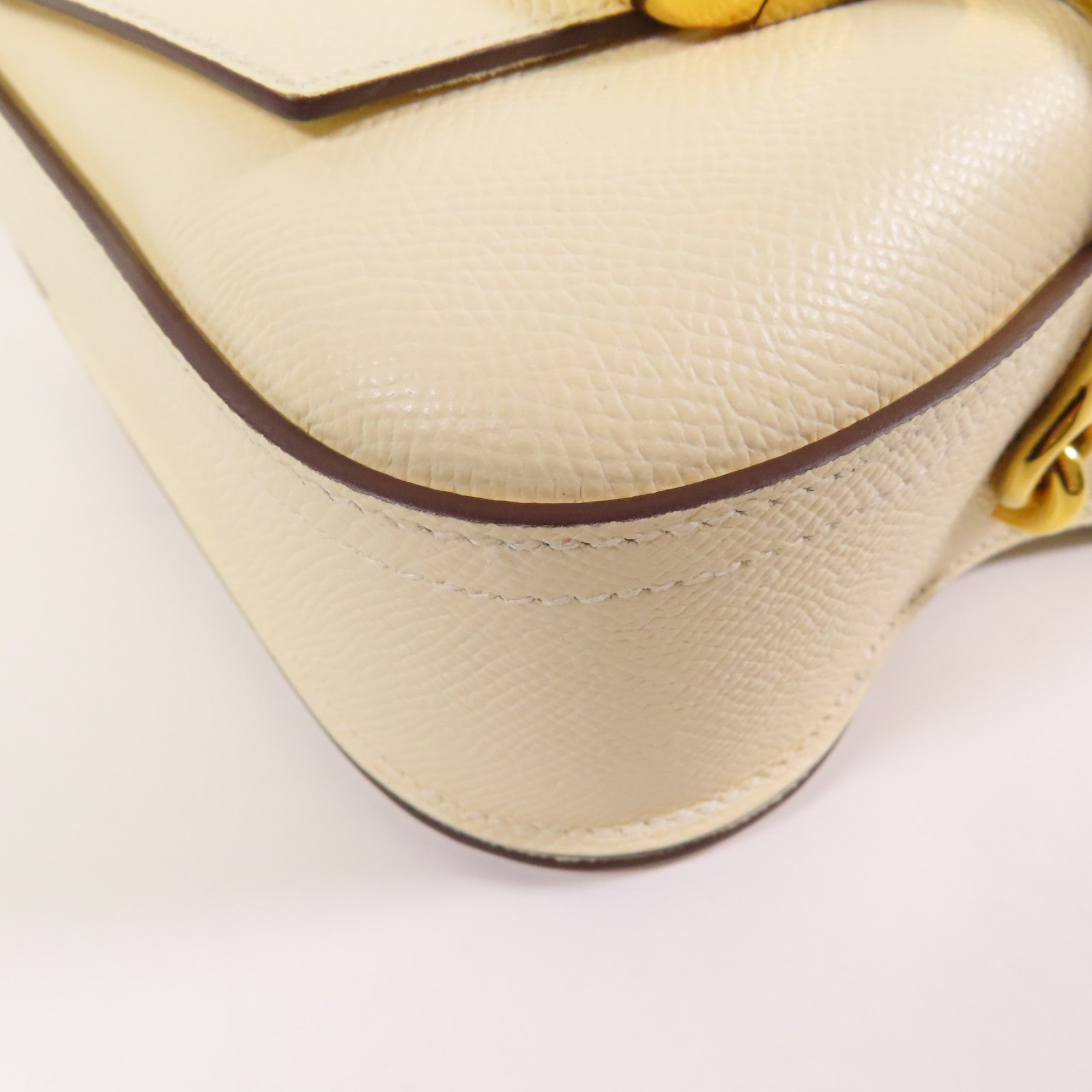HERMES Epsom皮革Della Cavalleria金扣肩背袋