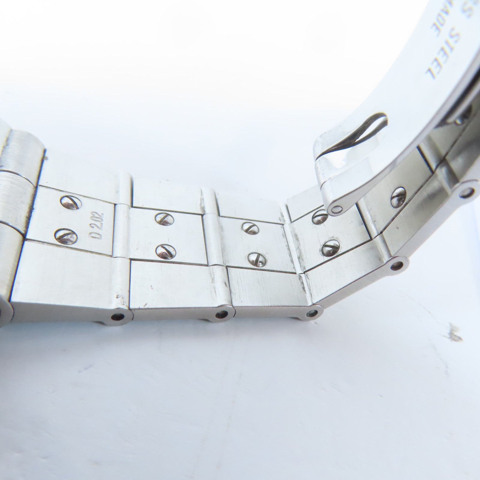 BVLGARI Diagono不鏽鋼手錶自動機芯藍色#18.5cm