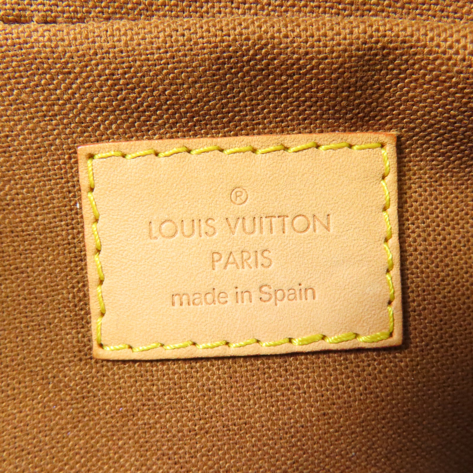 LOUIS VUITTON Monogram Sac Bosphore金扣手挽肩背兩用袋