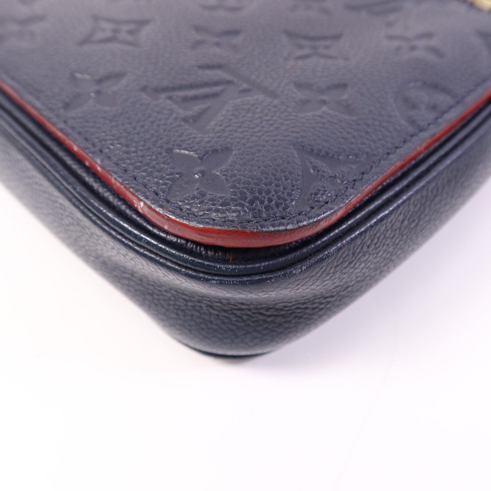 LOUIS VUITTON Monogram Empreinte Pochette Metis金扣手挽肩背兩用袋