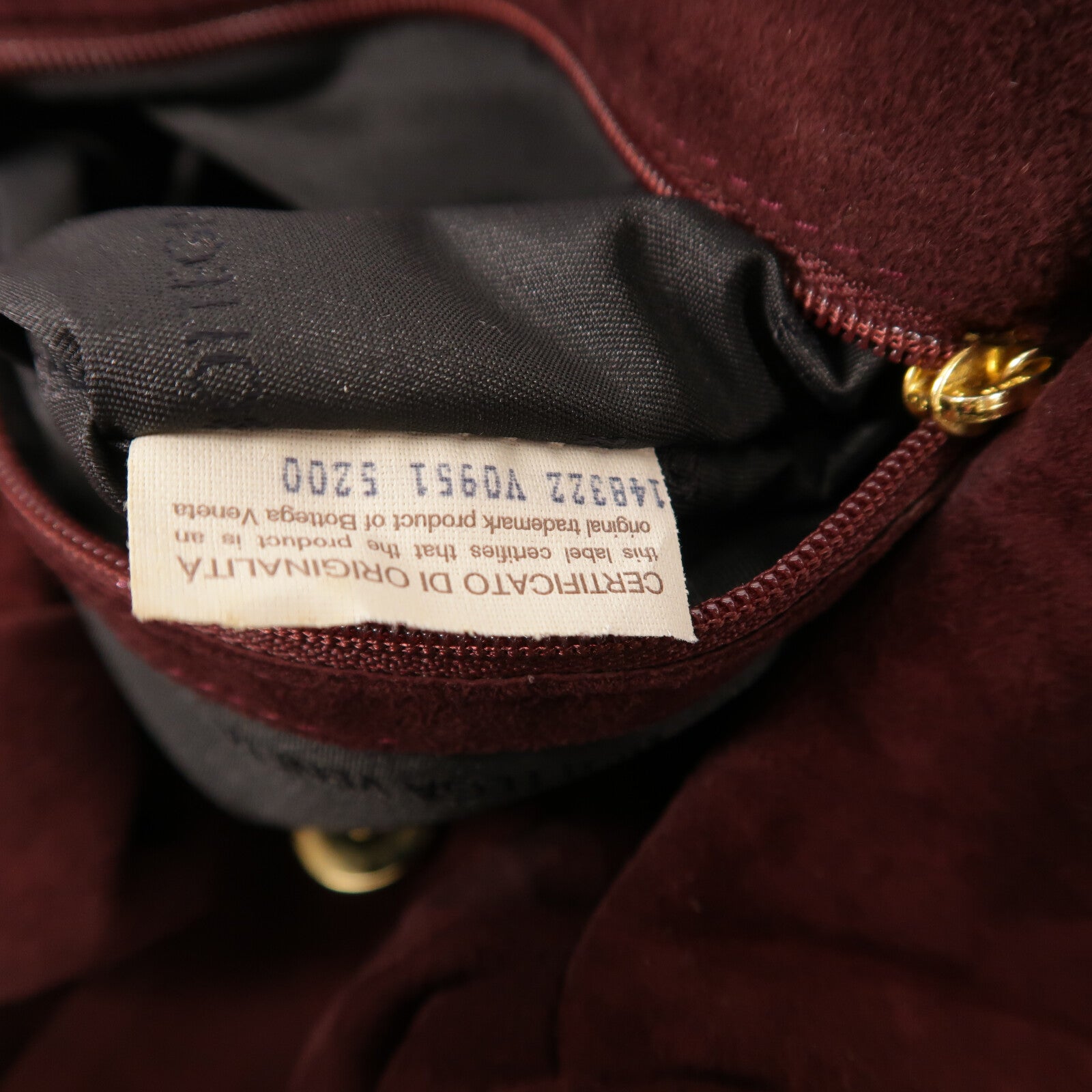 BOTTEGA VENETA 絨布Hand Bag手挽袋
