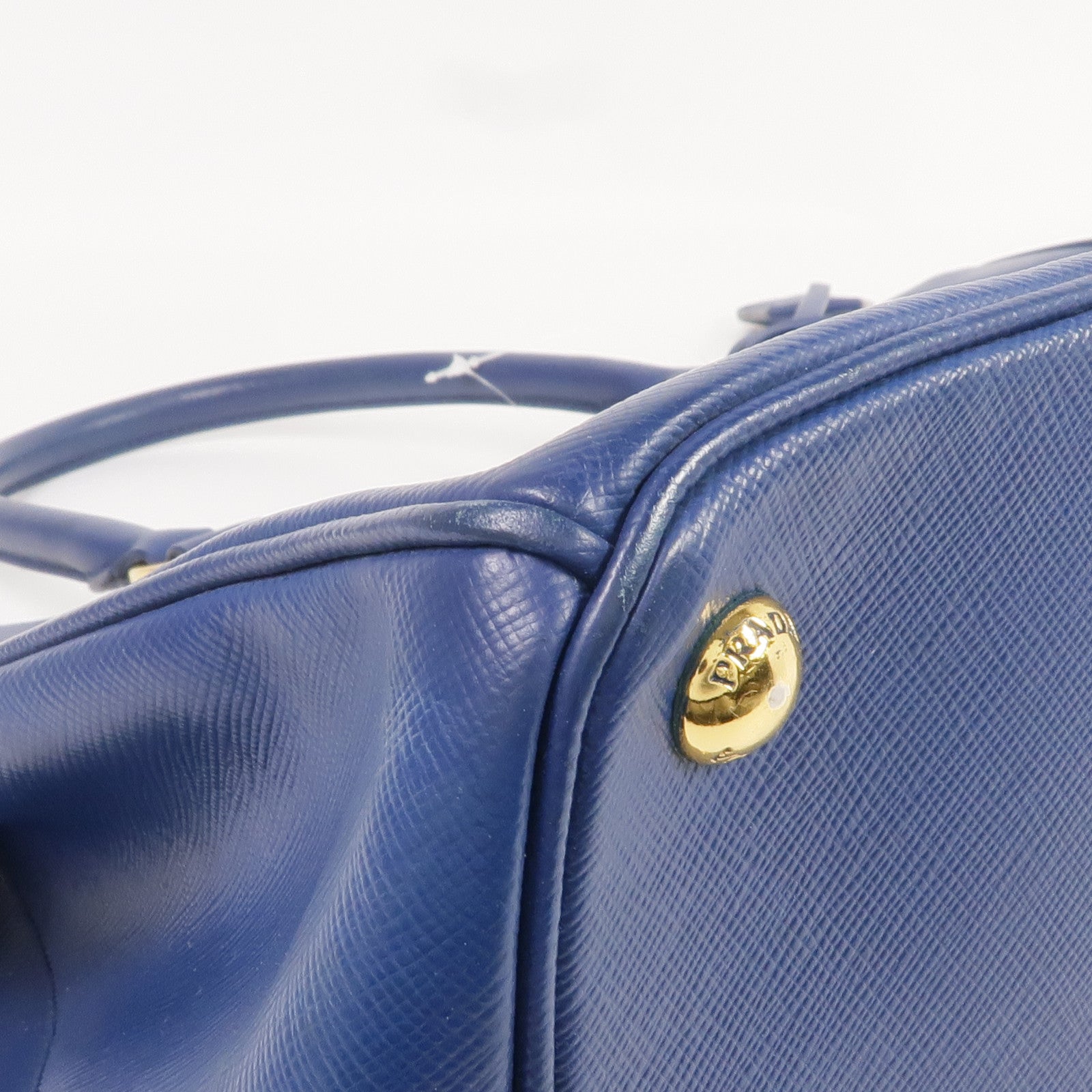 PRADA Saffiano皮革Galleria金扣手挽袋