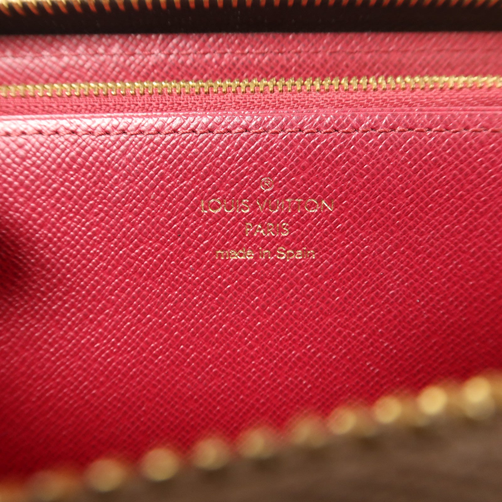 LOUIS VUITTON 【激減優惠】Monogram Zipper Long Wallet金扣拉長鏈錢包